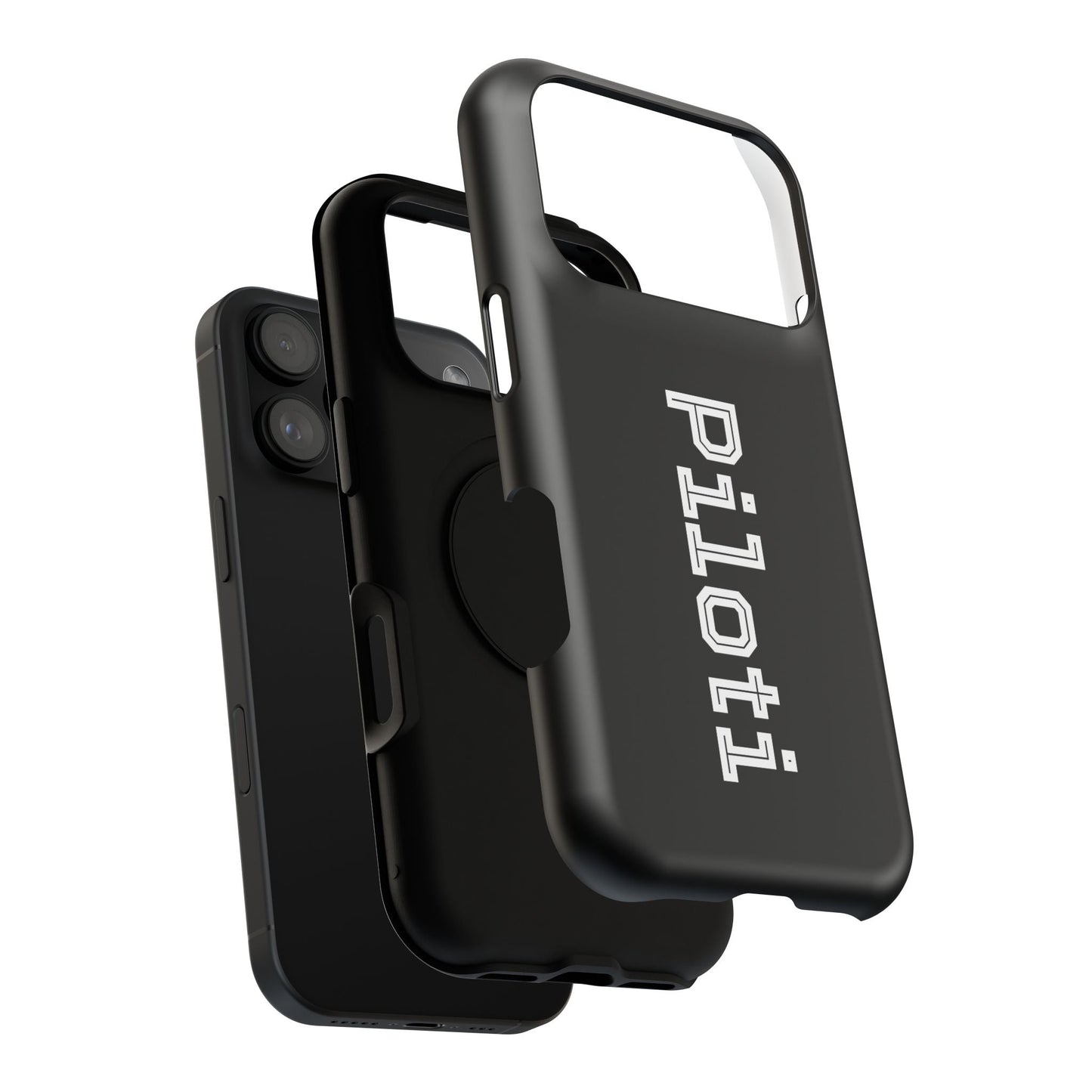 Impact-Resistant Smartphone Cases in black Printify