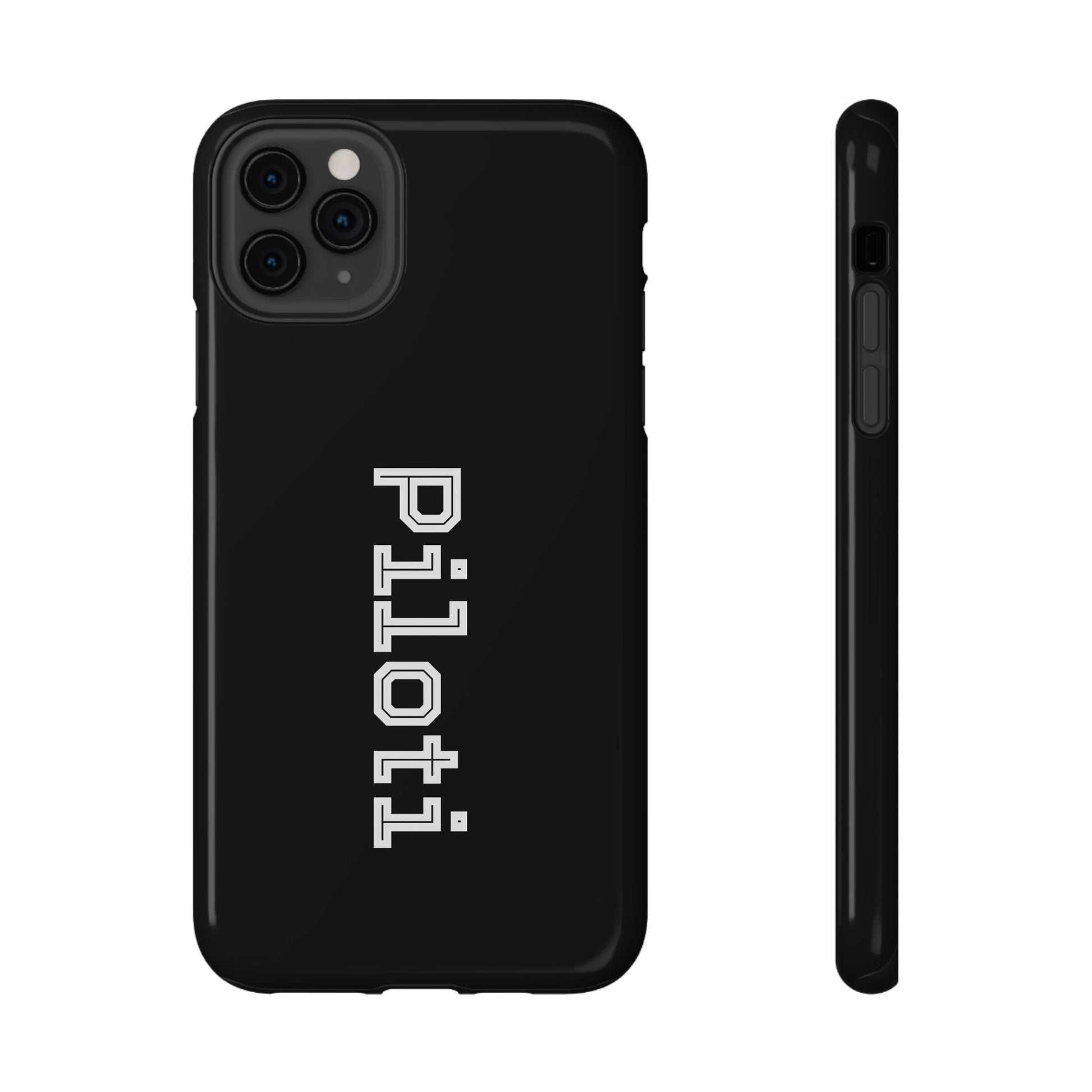 Impact-Resistant Smartphone Cases in black Printify