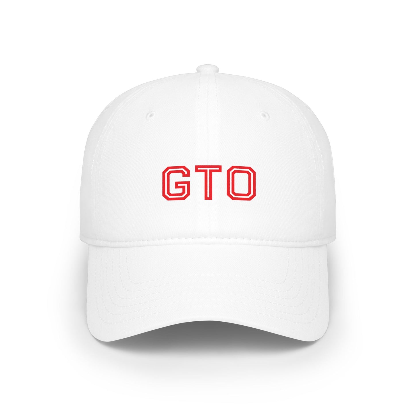 Baseball Cap GTO white and red
