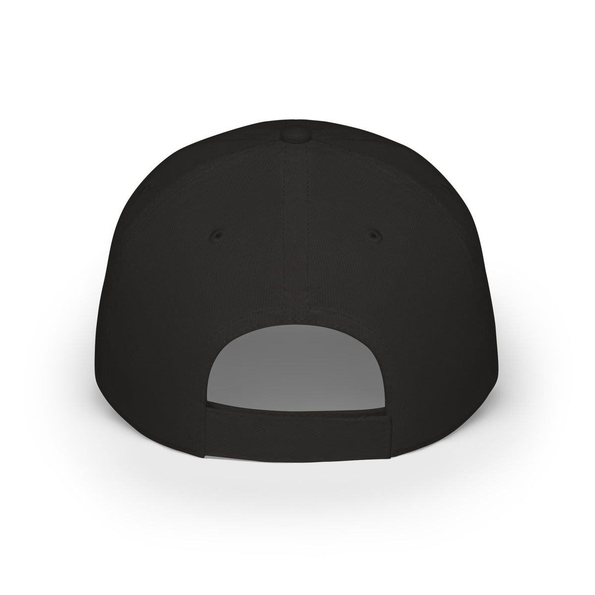 Black Orbit Baseball Cap with tricolore embroidery backside - UpNorth SPORTS