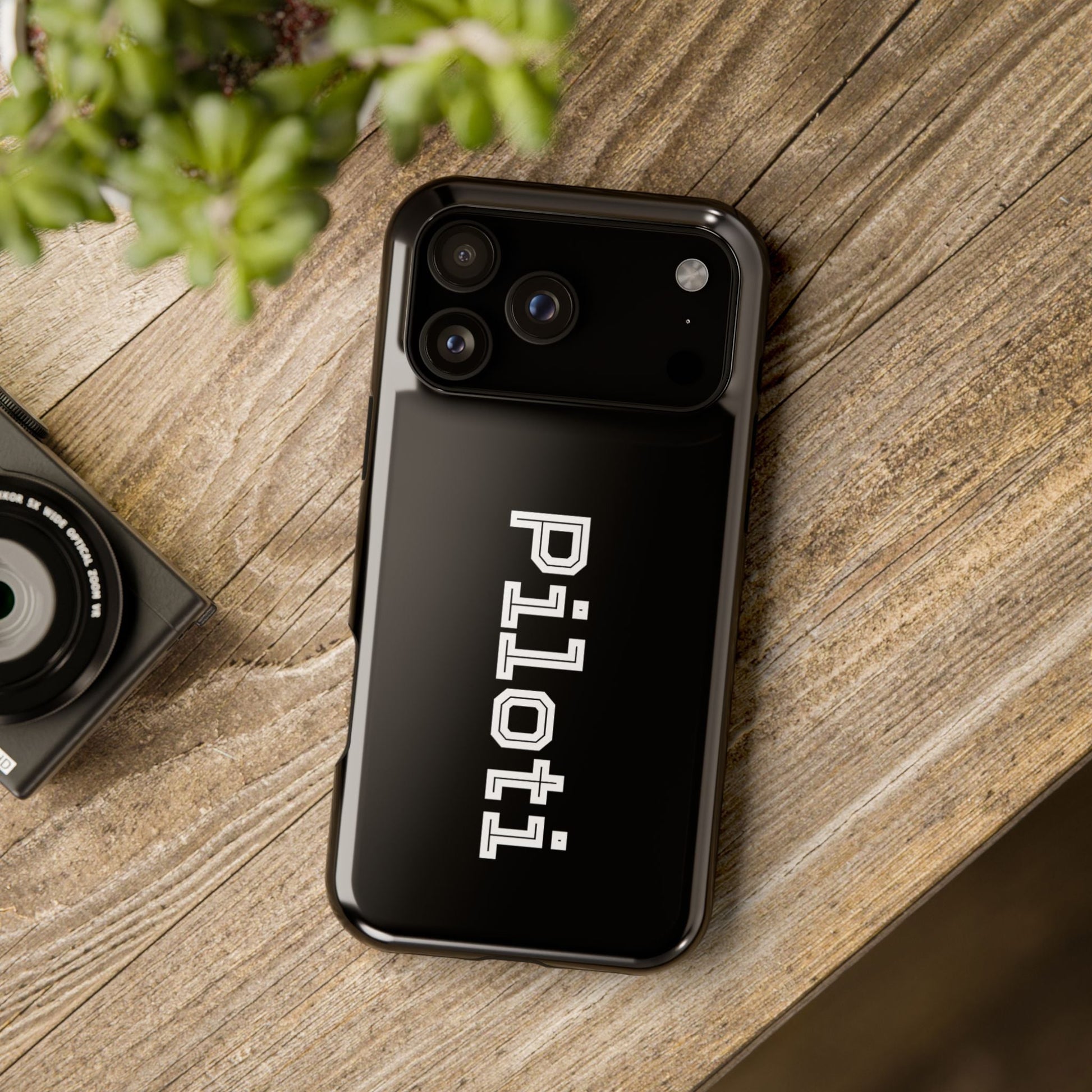 Impact-Resistant Smartphone Cases in black Printify