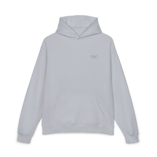 White Paparazzi Avantgarde Powder White Hoodie front - Paparazzi Original