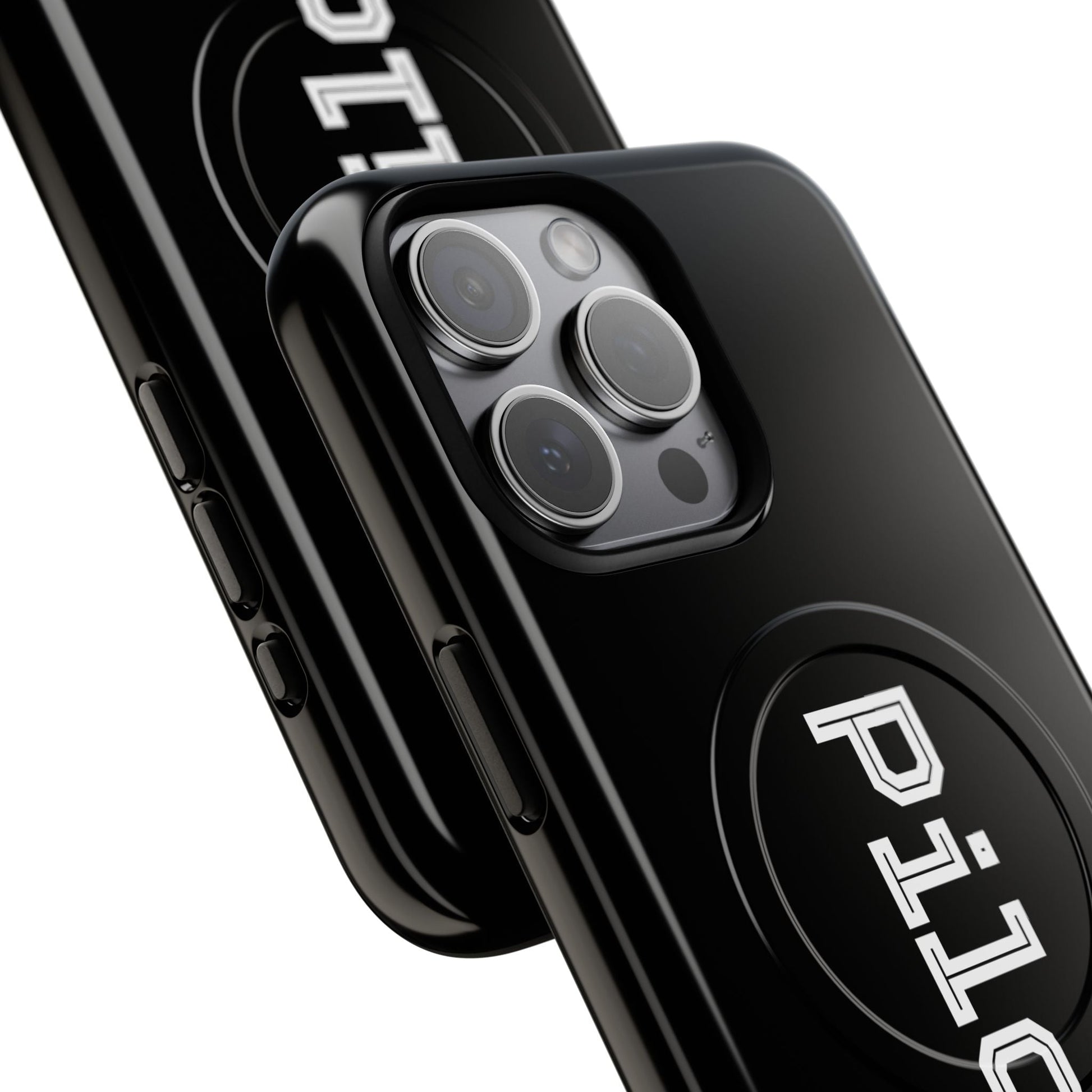 Tough Magnetic iPhone Cases Piloti in black Printify