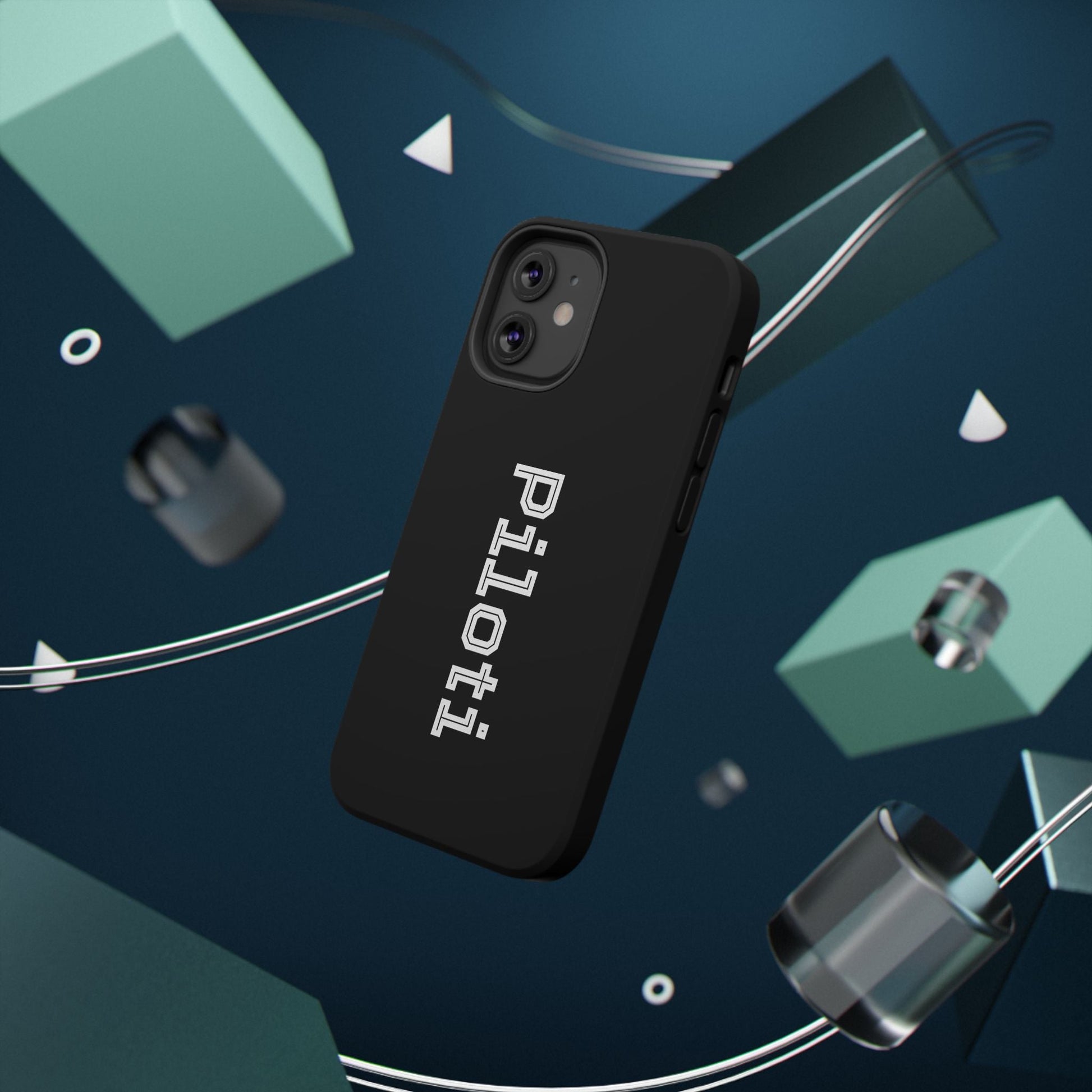 Impact-Resistant Smartphone Cases in black Printify