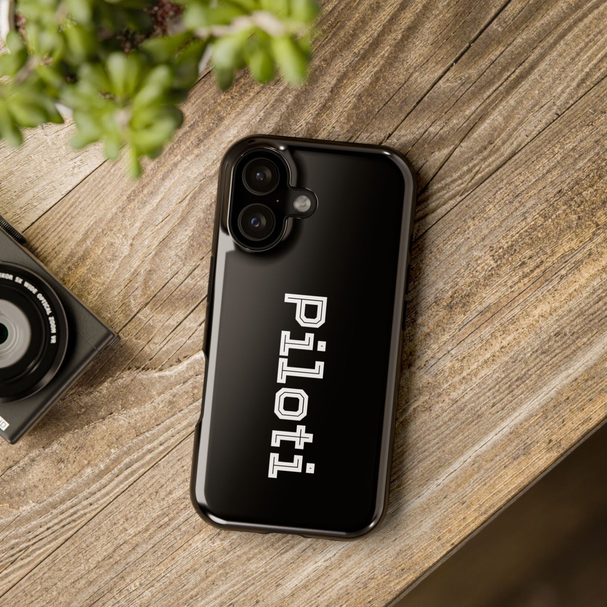 Impact-Resistant Smartphone Cases in black Printify