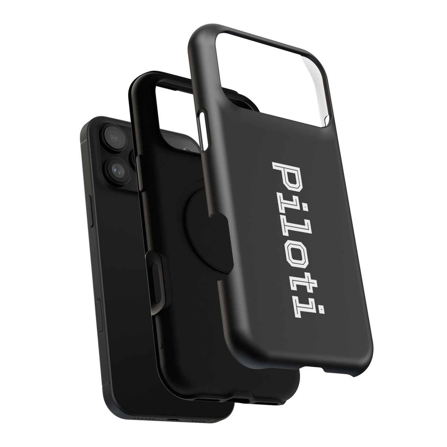 Impact-Resistant Smartphone Cases in black Printify