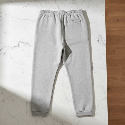 Joggers by Adidas Mega Sports light heather backside