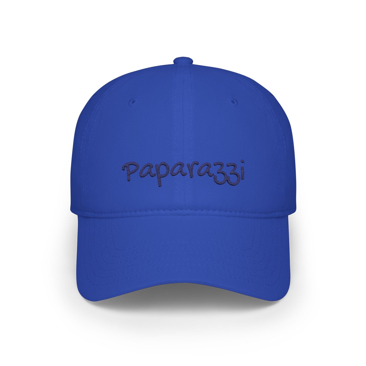 Paparazzi Baseball Cap Navy Embroidery Printify