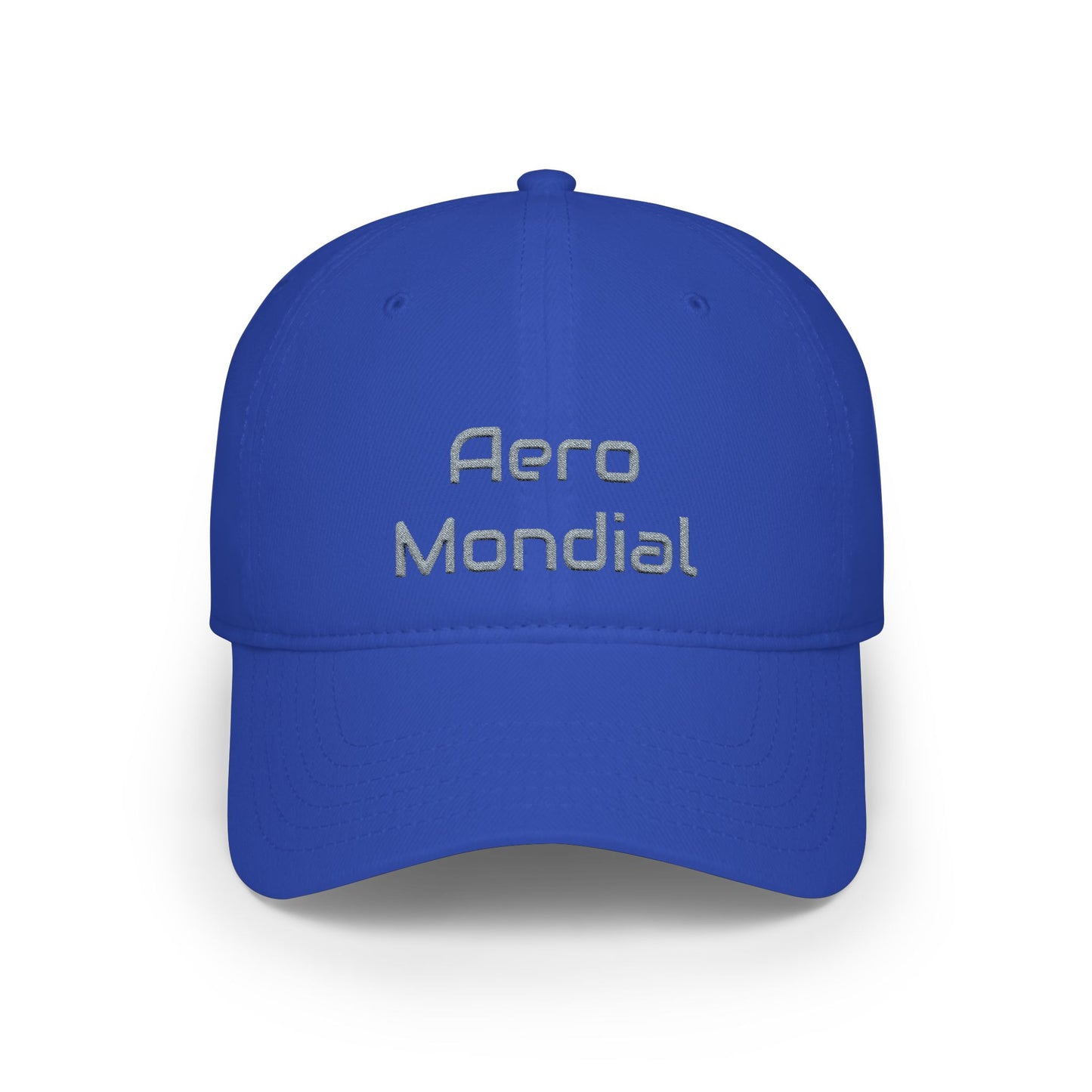 Aero Mondial Grey Baseball Cap Printify