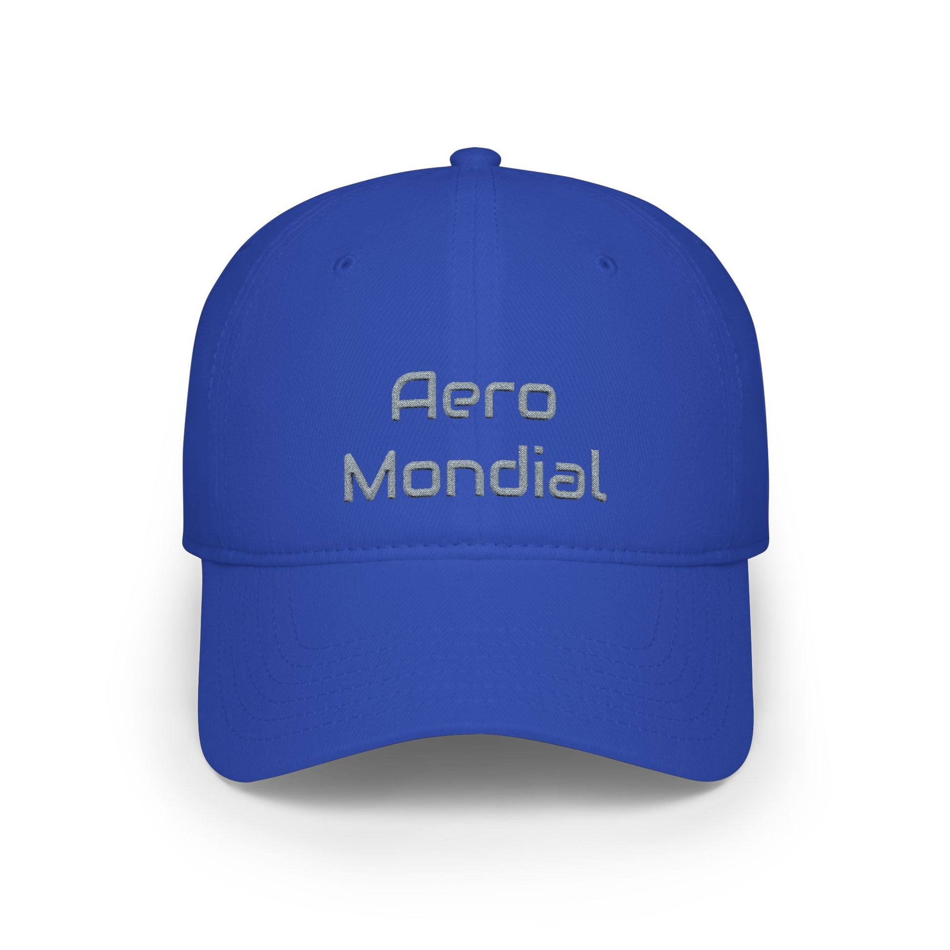 Aero Mondial Grey Baseball Cap Printify