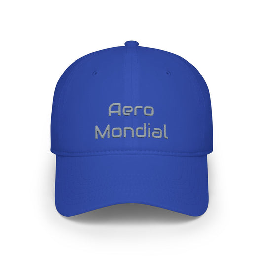 Aero Mondial Grey Baseball Cap Printify