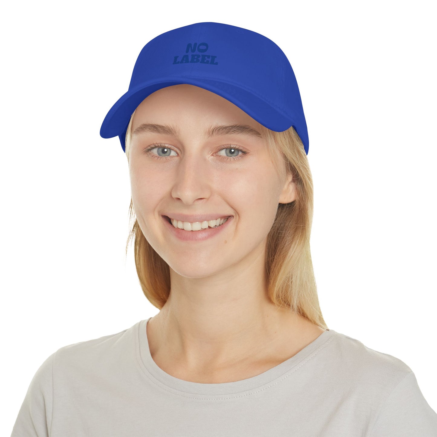 Baseball Cap No Label royal blue