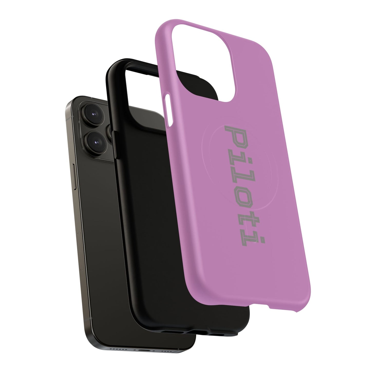 Tough Magnetic iPhone Cases Piloti in pink Printify