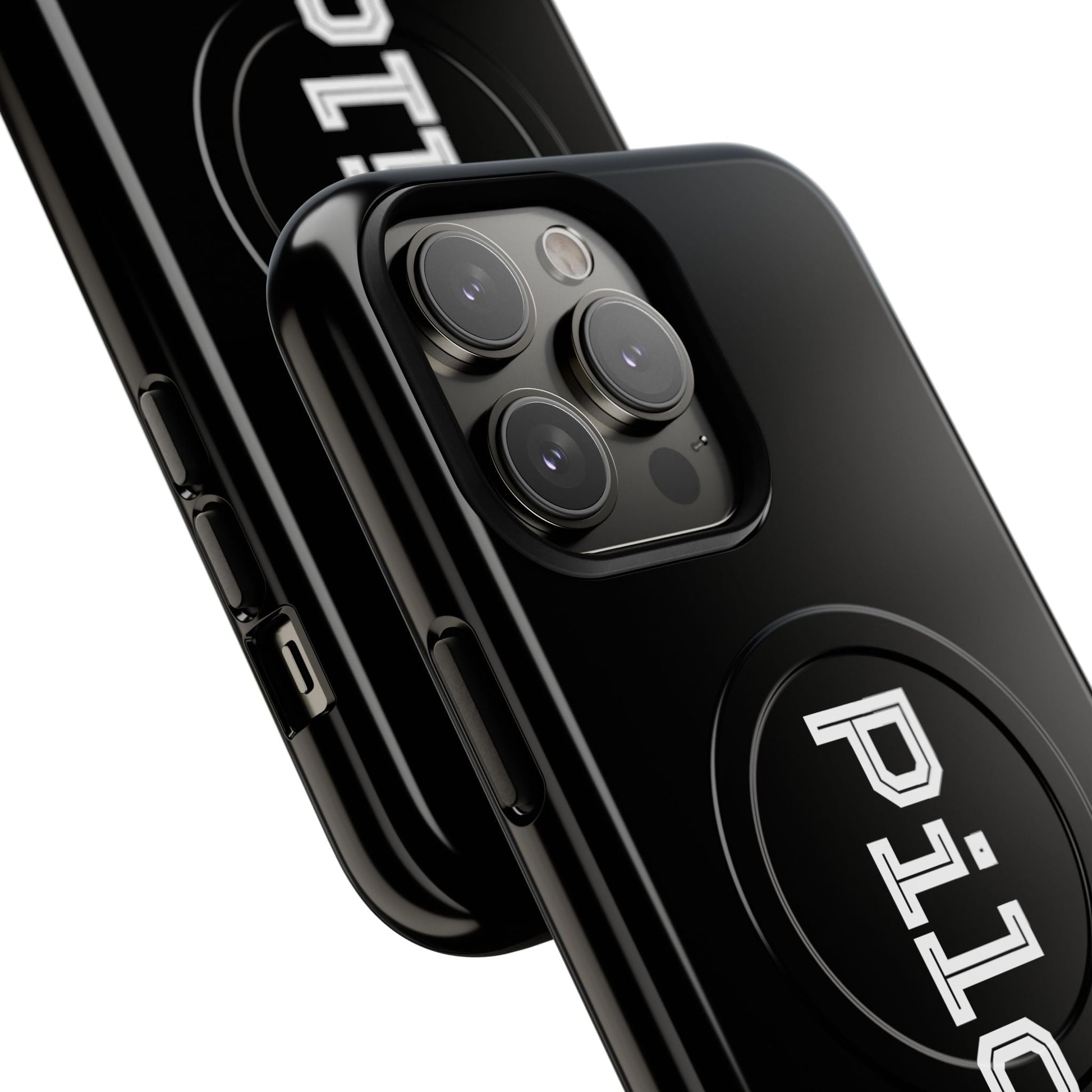 Tough Magnetic iPhone Cases Piloti in black Printify