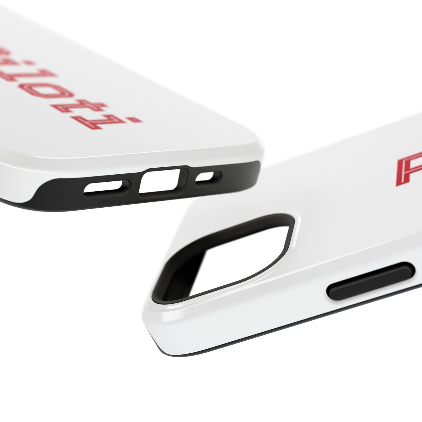 Impact-Resistant Smartphone Cases in white Printify
