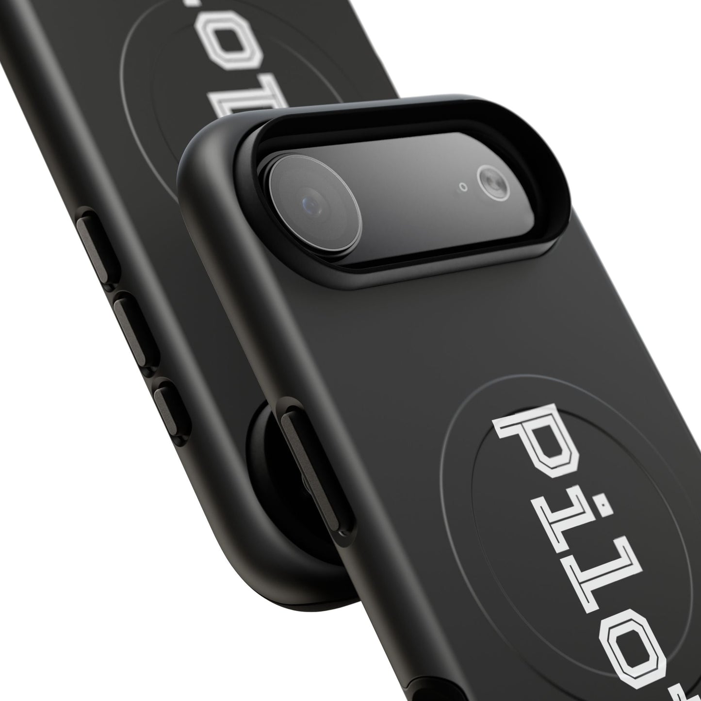 Tough Magnetic iPhone Cases Piloti in black Printify