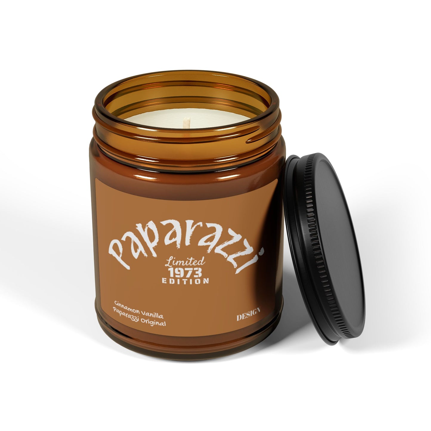 Scented Soy Candle Cinnamon Vanilla Printify