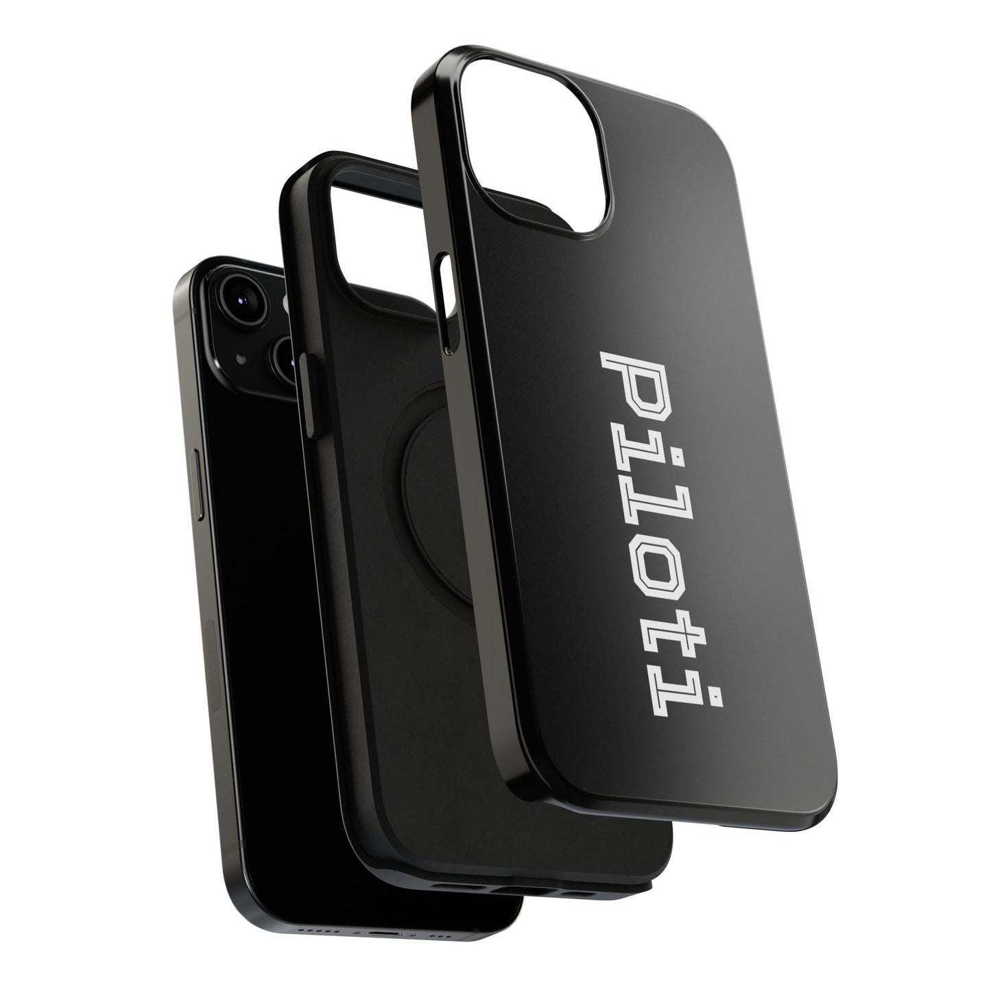 Impact-Resistant Smartphone Cases in black Printify