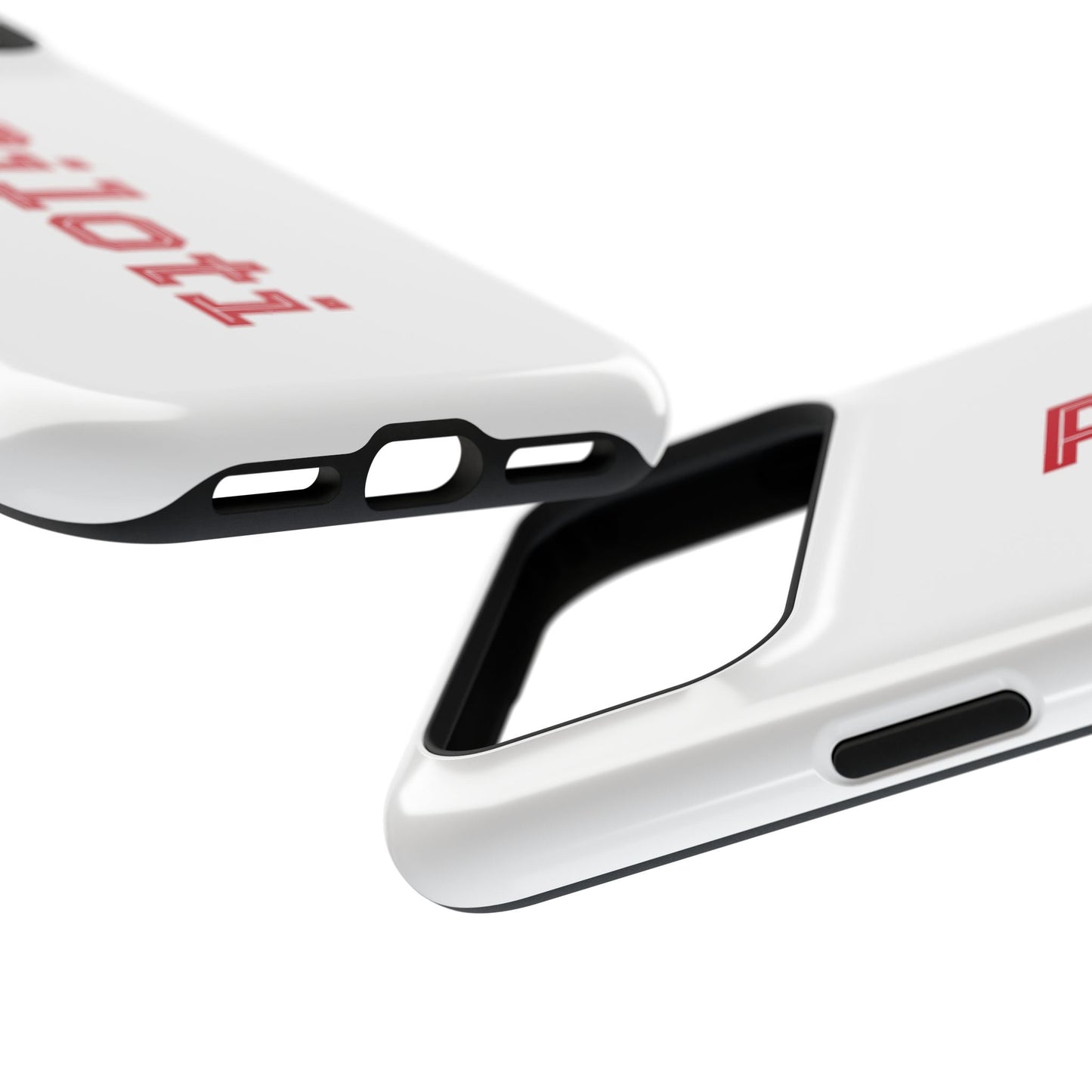 Impact-Resistant Smartphone Cases in white Printify