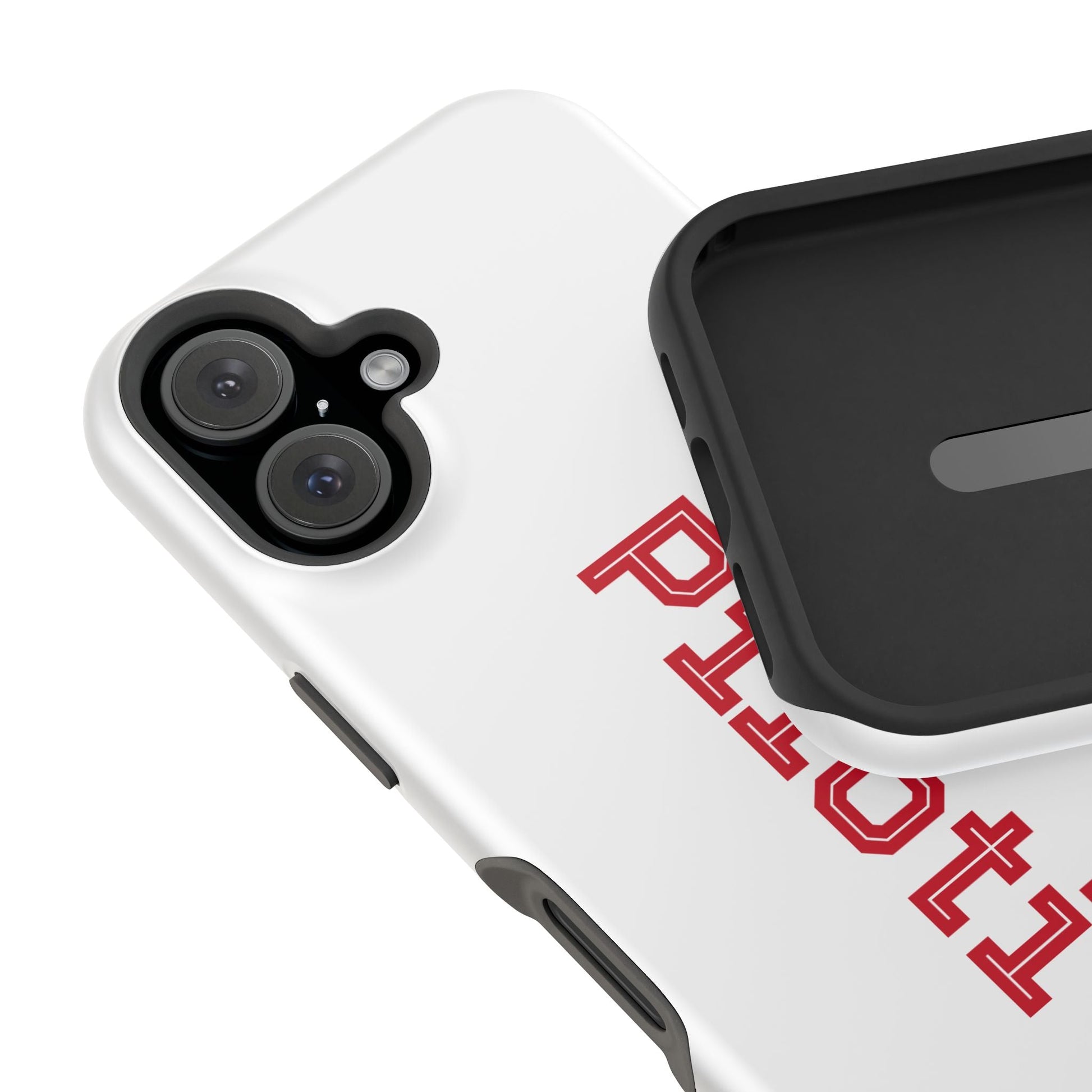 Impact-Resistant Smartphone Cases in white Printify