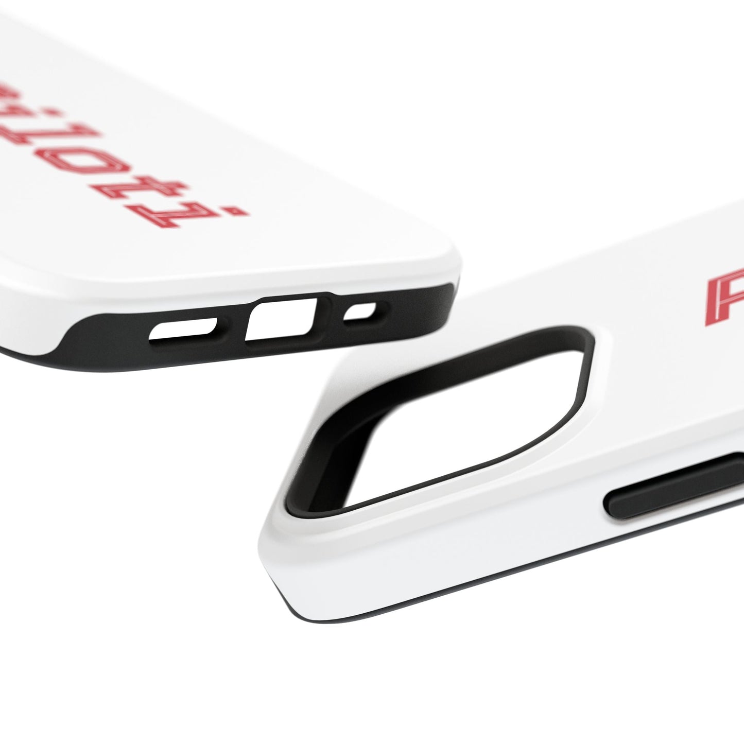 Impact-Resistant Smartphone Cases in white Printify