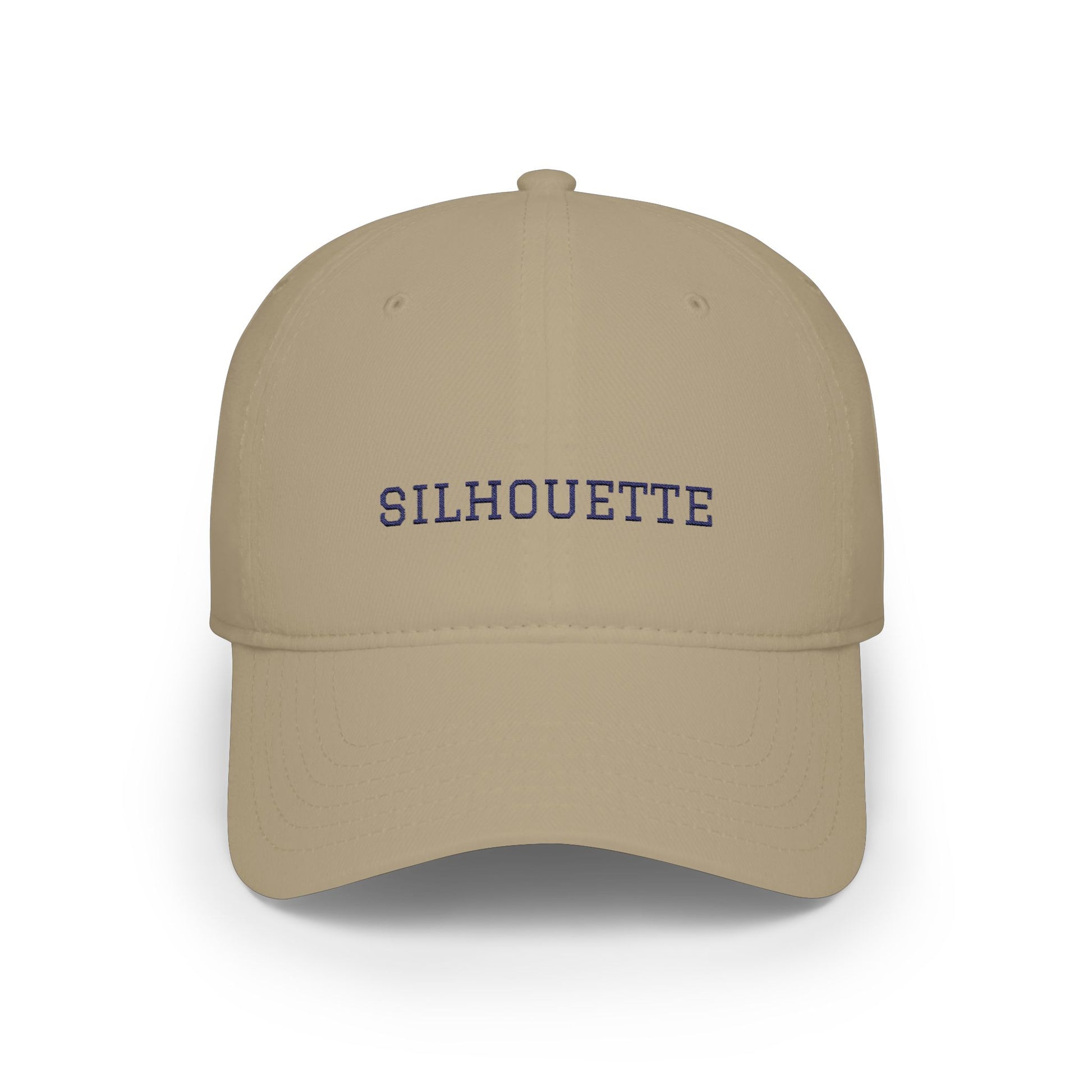 Khaki Paparazzi Silhouette Navy Baseball Cap front - Paparazzi Original