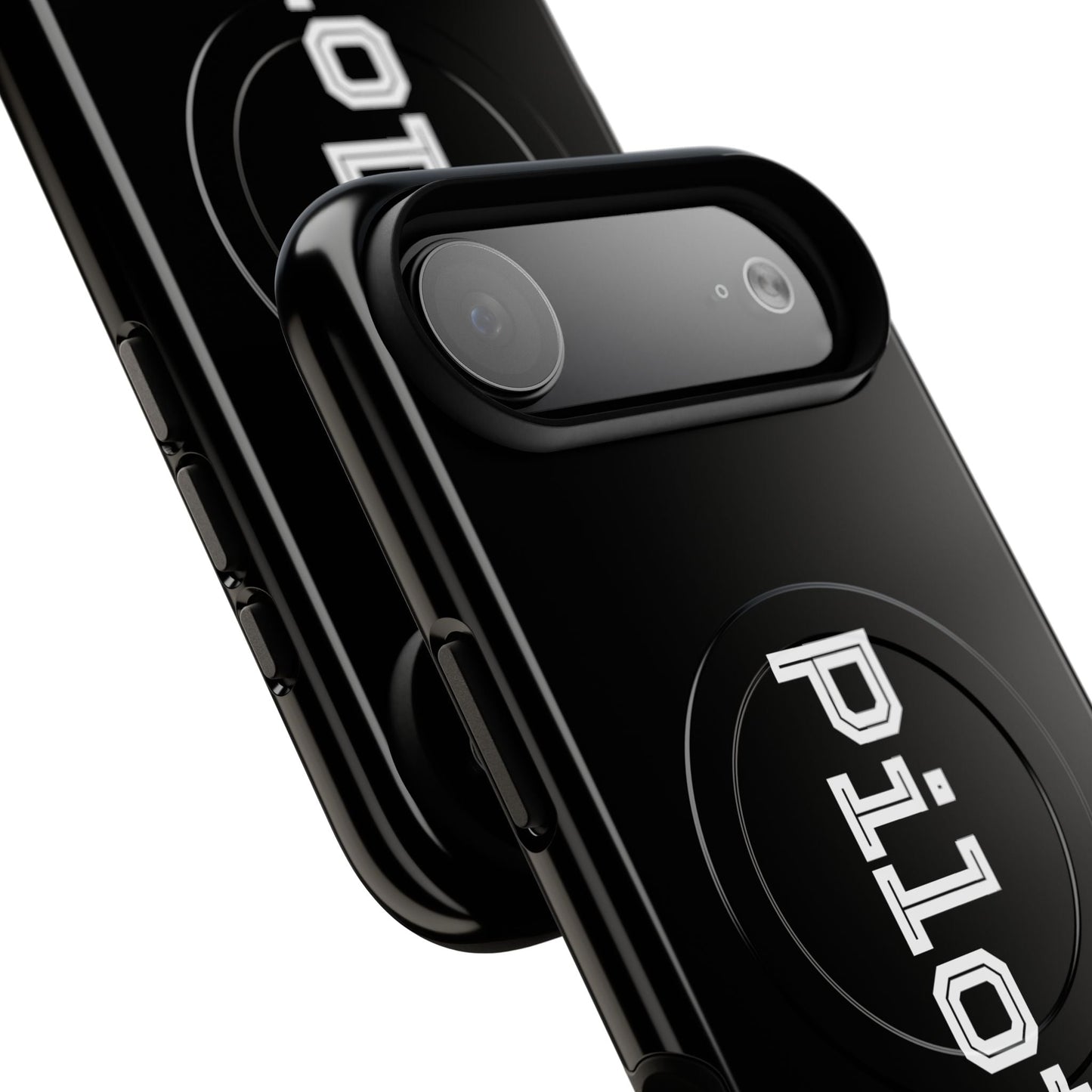 Tough Magnetic iPhone Cases Piloti in black Printify