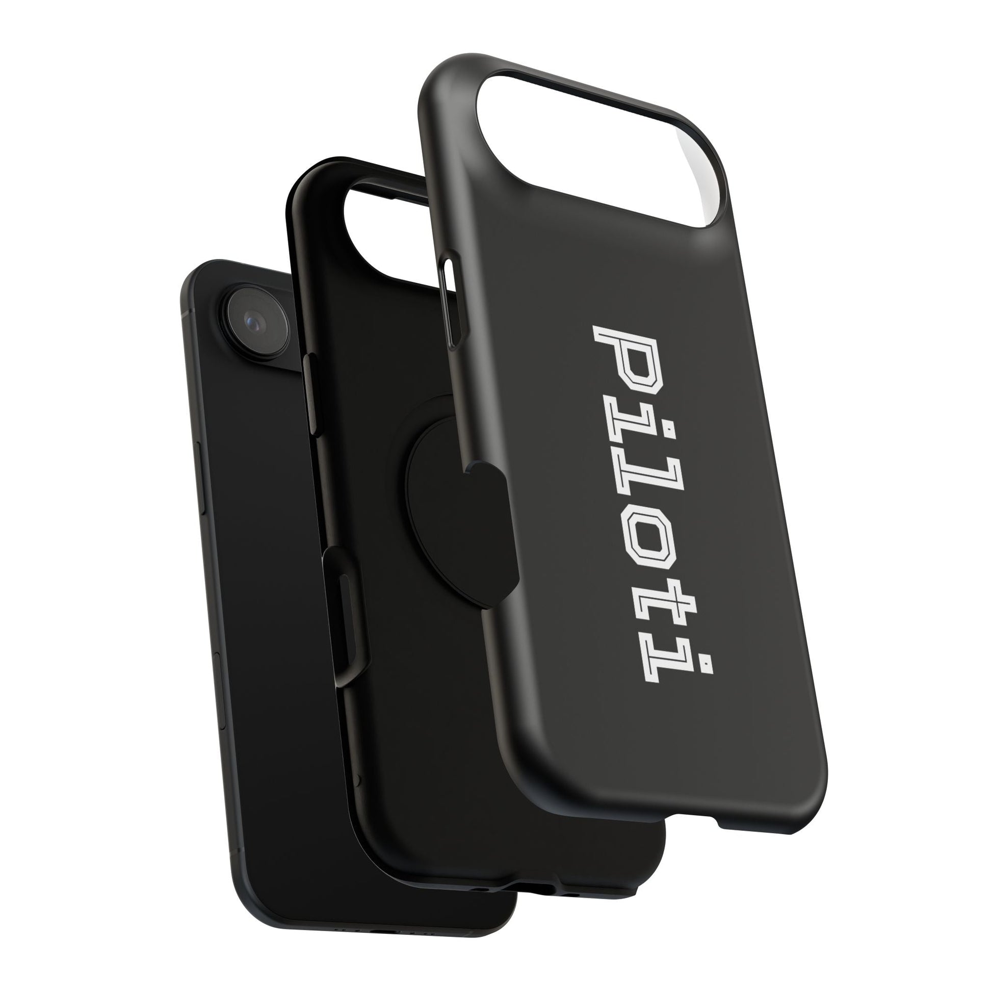 Impact-Resistant Smartphone Cases in black Printify