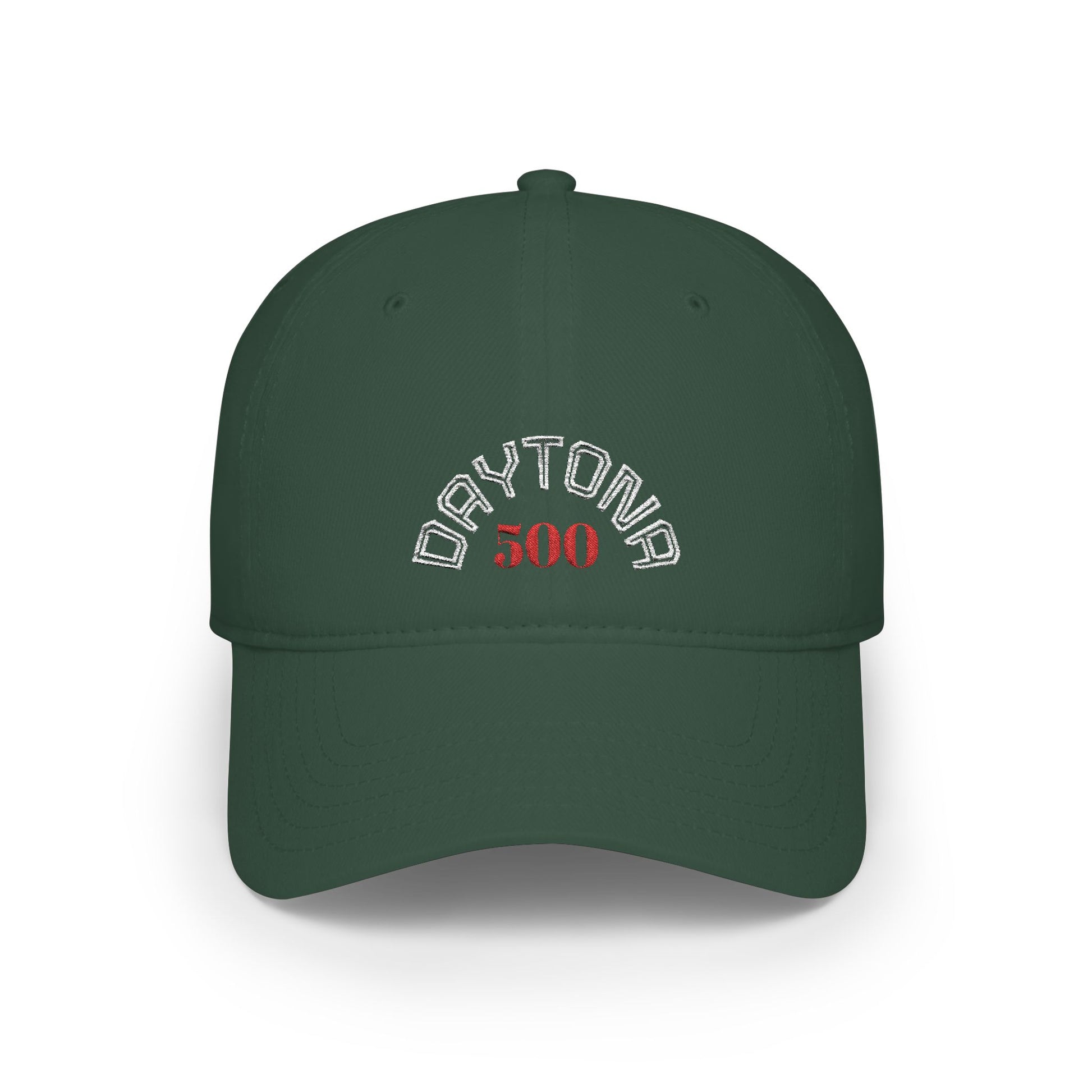 Dark Green Daytona 500 Baseball Cap frontside - UpNorth SPORTS
