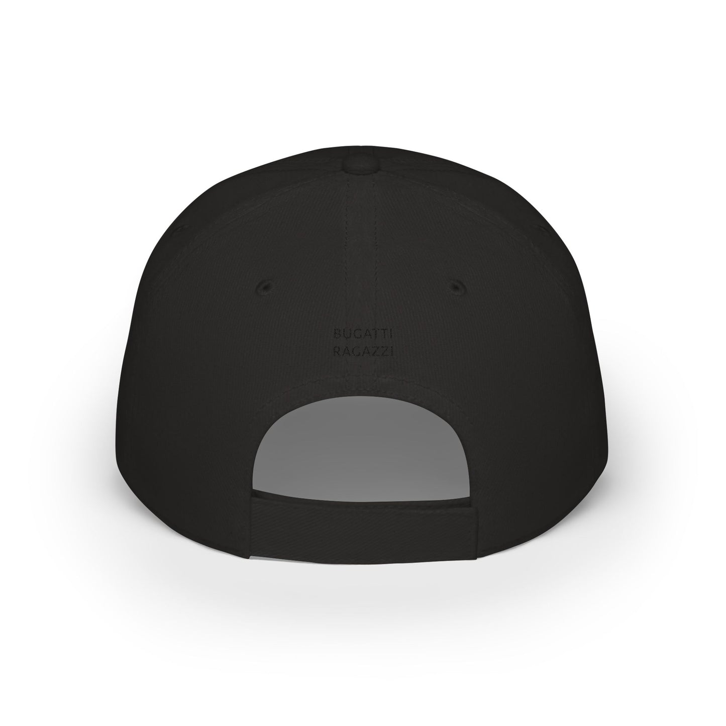 Bugatti Ragazzi Black Baseball Cap Printify
