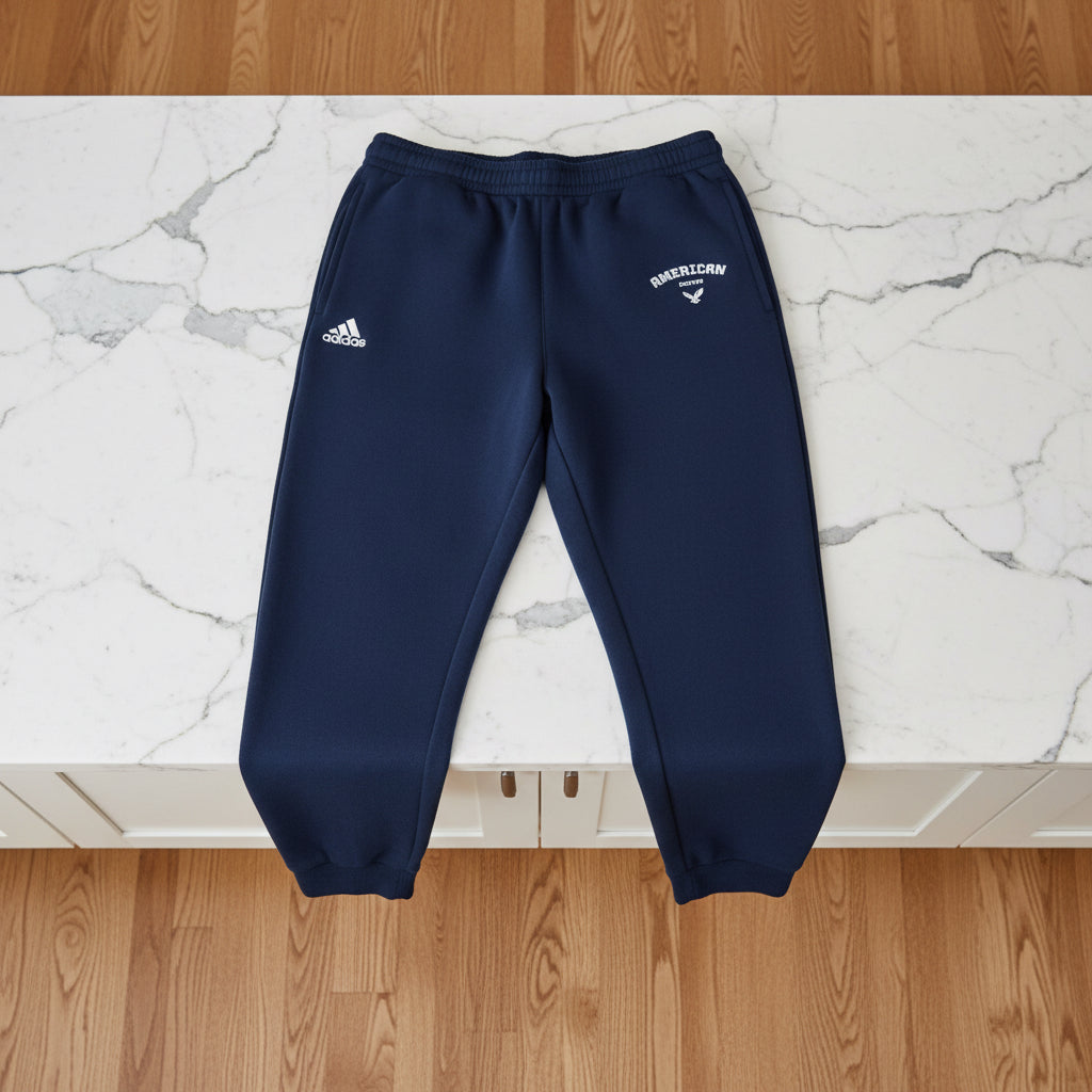 Adidas Joggers American Edition Navy frontside - UpNorth SPORTS