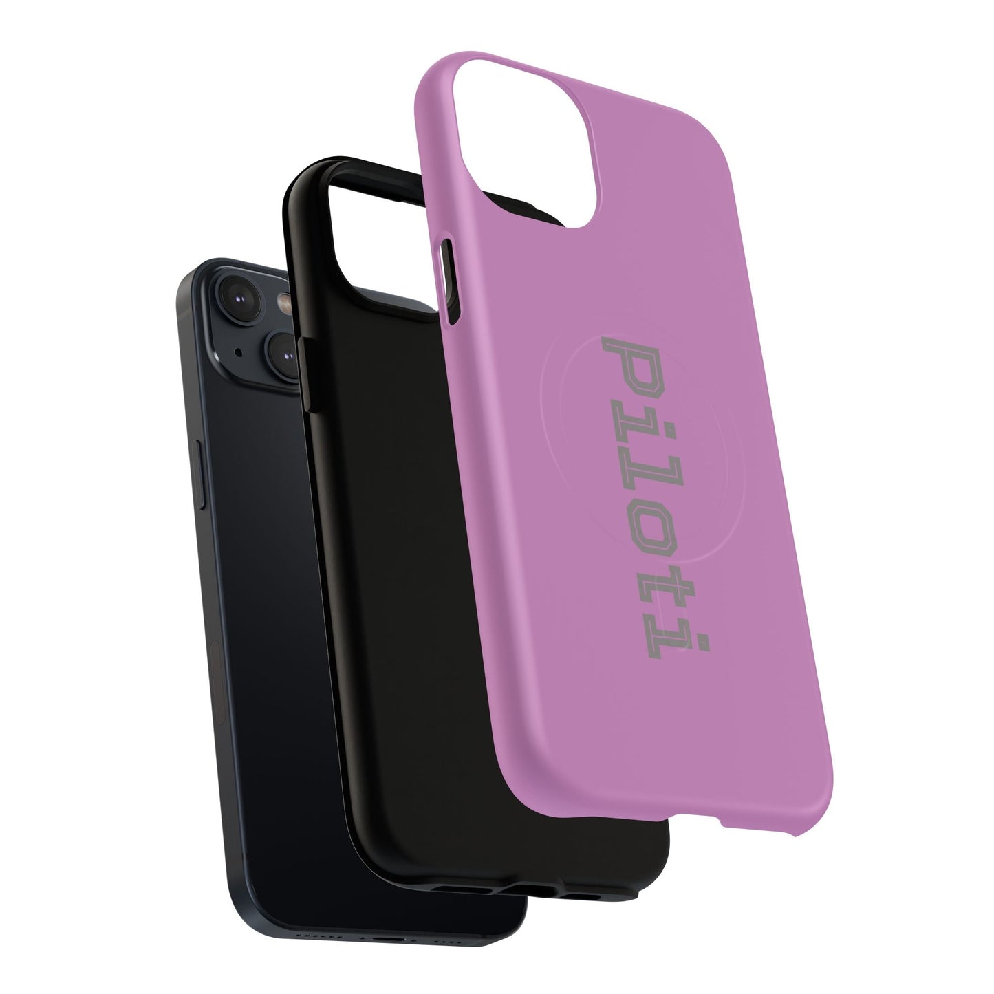 Tough Magnetic iPhone Cases Piloti in pink Printify