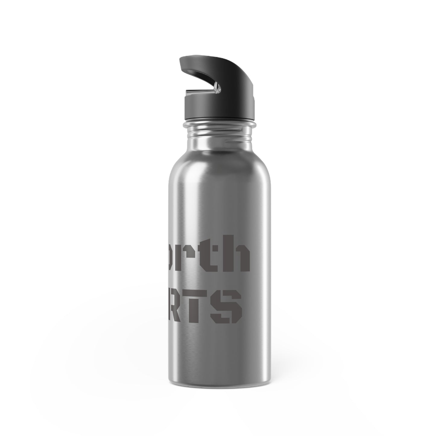 Drinking Bottle Stainless Steel Silver Grey UpNorth Sports