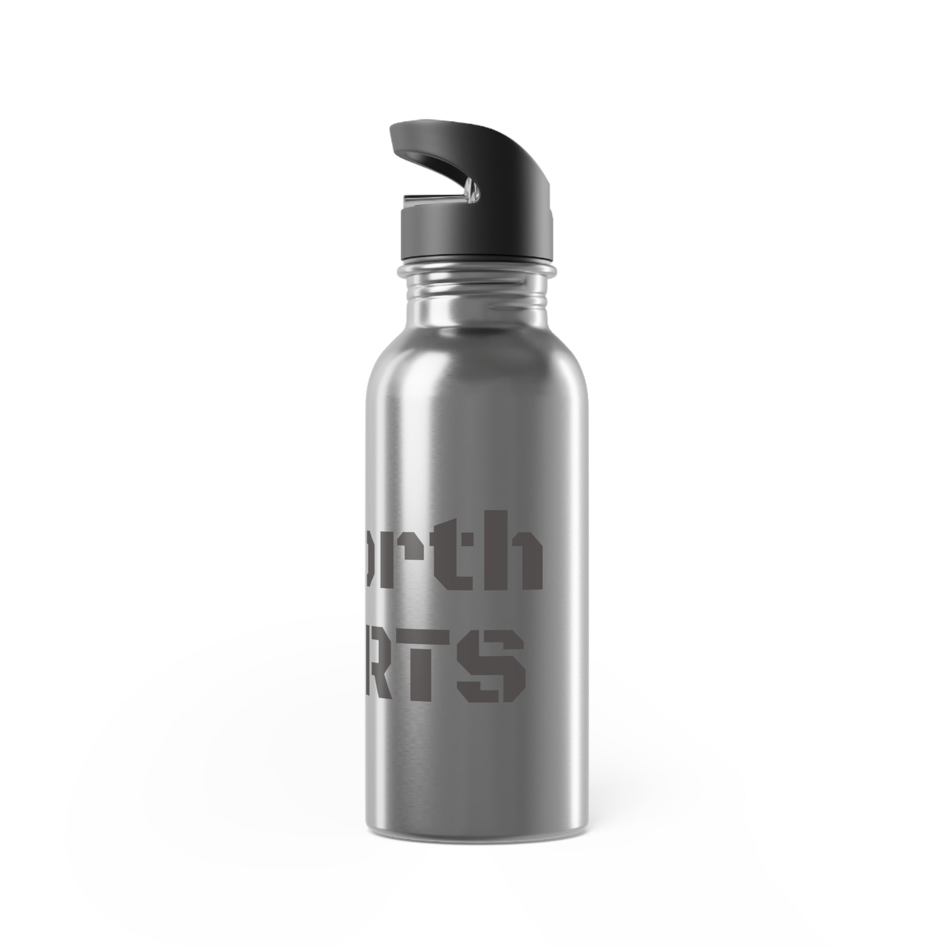 Drinking Bottle Stainless Steel Silver Grey UpNorth Sports