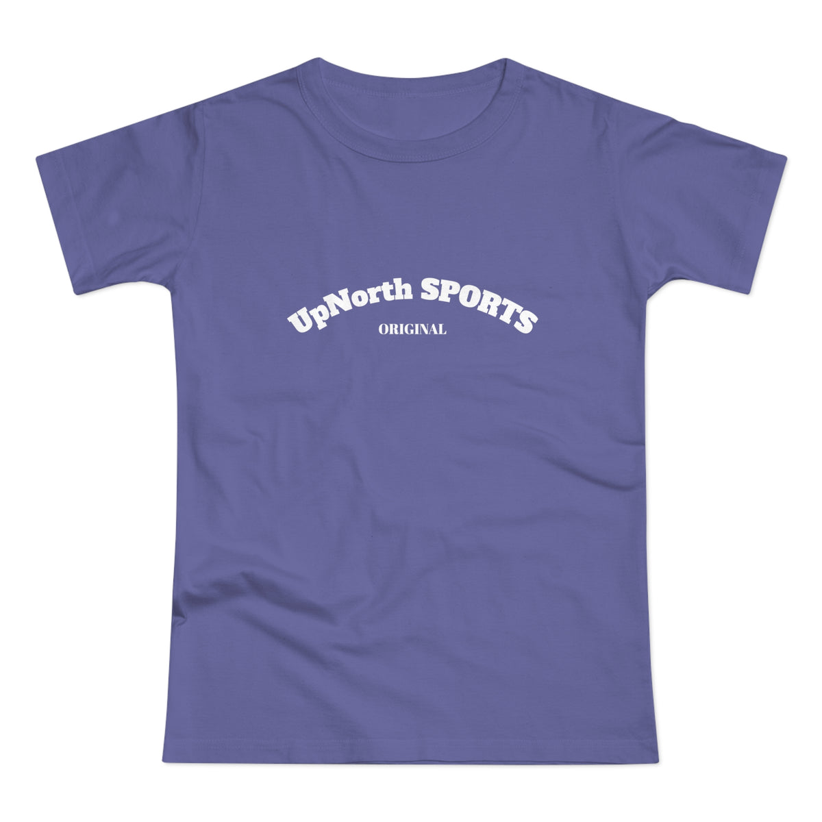 Millennial Lilac White Women T-Shirt front - UpNorth SPORTS