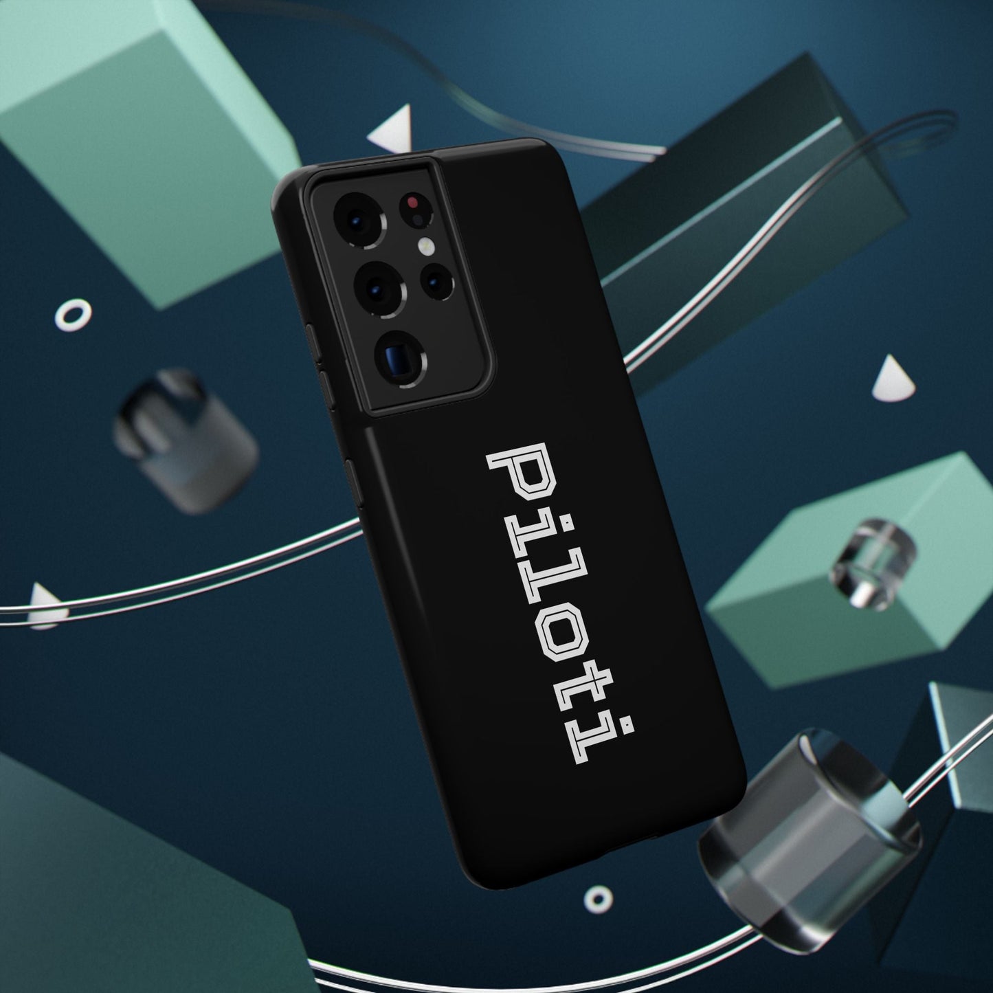 Impact-Resistant Smartphone Cases in black Printify