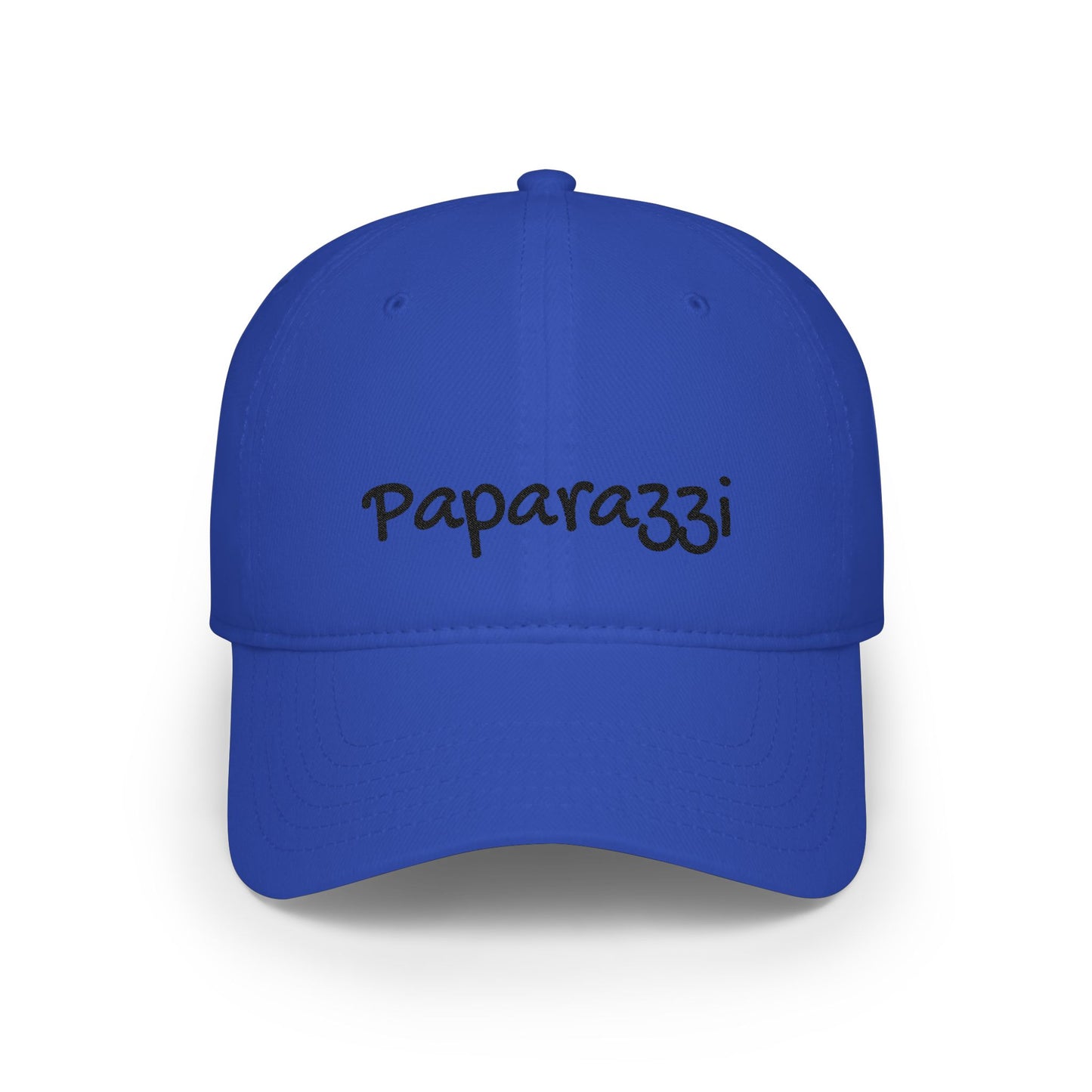Paparazzi Baseball Cap Black Embroidery Printify