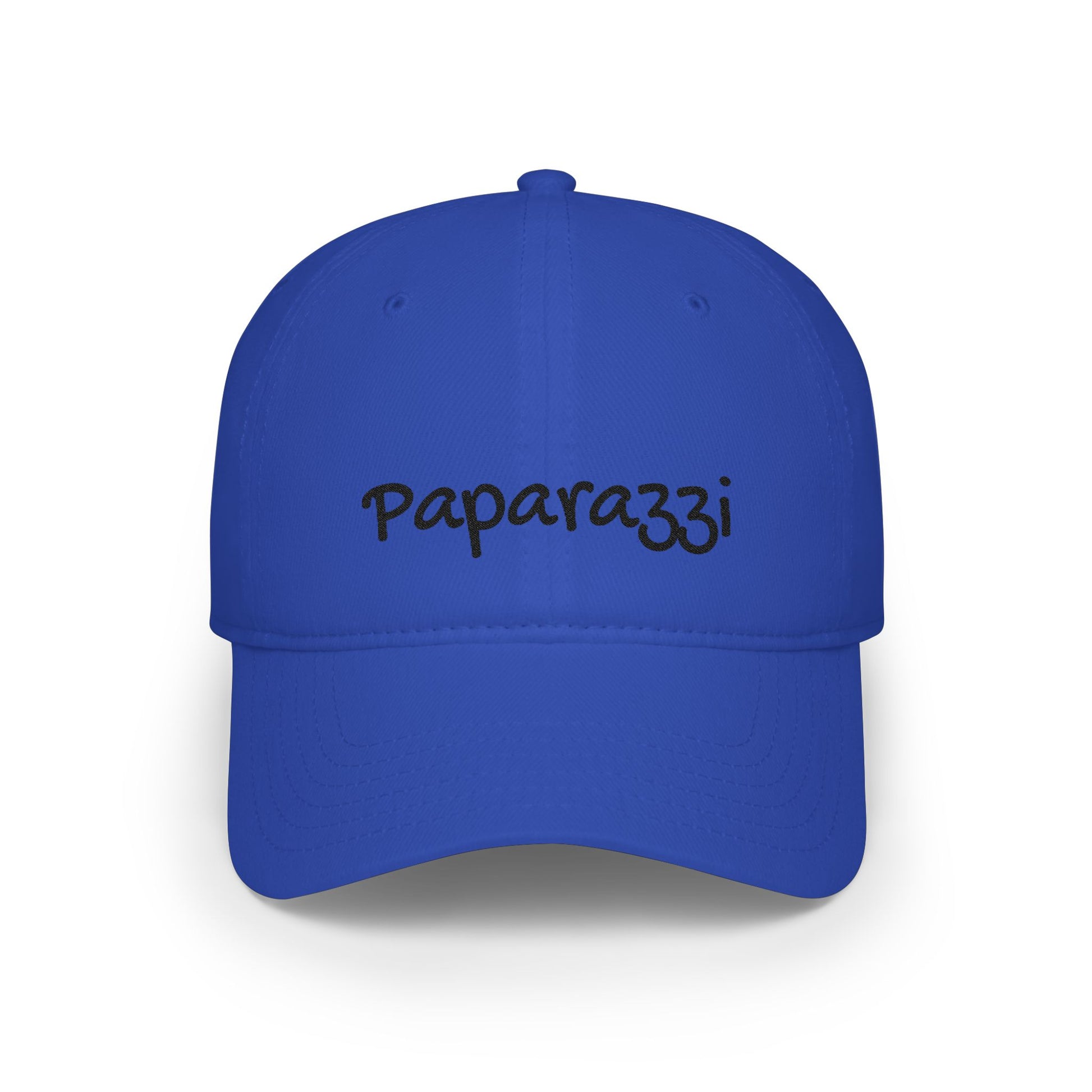 Paparazzi Baseball Cap Black Embroidery Printify
