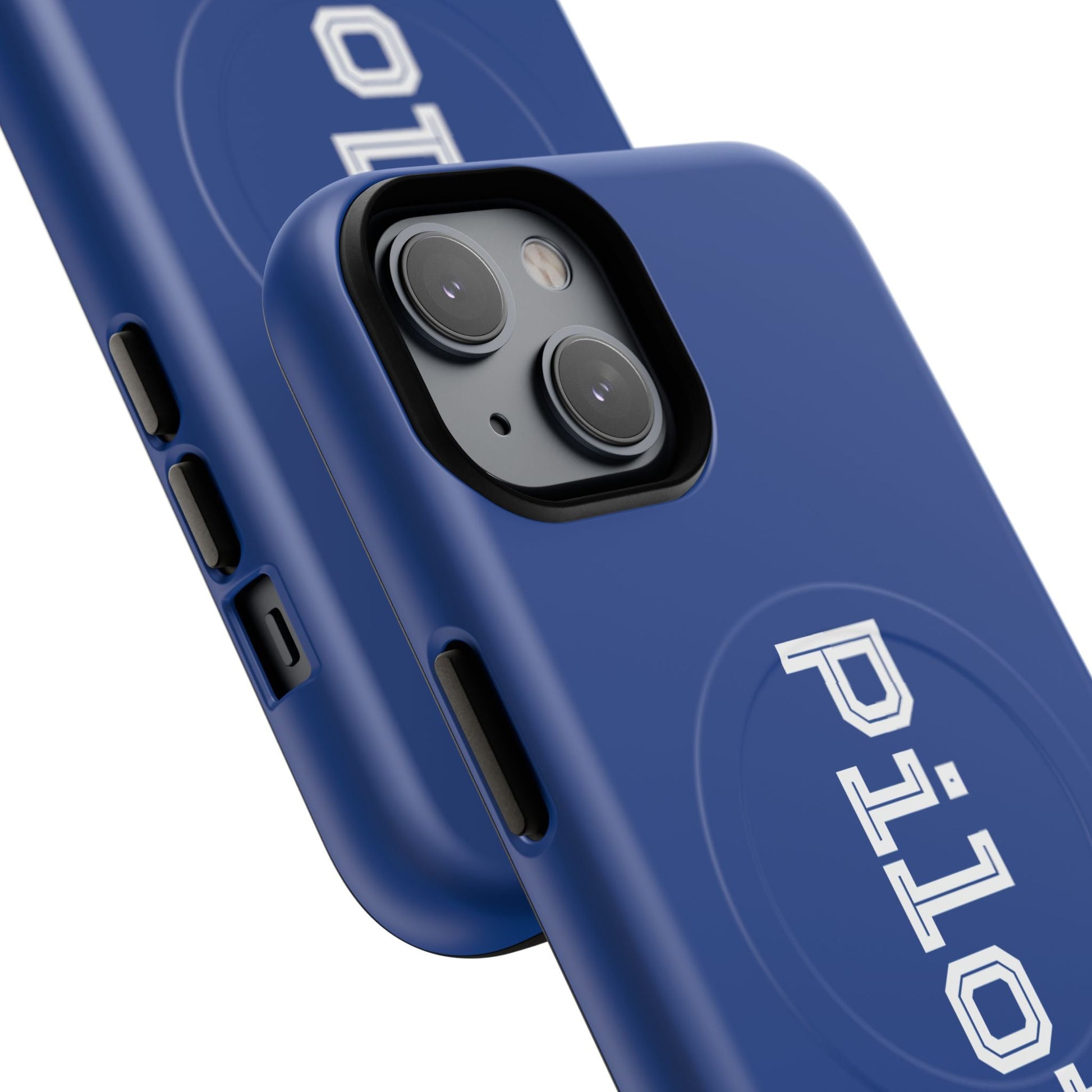 Tough Magnetic iPhone Cases Piloti in navy blue made in matt and gloss finish - UpNorth SPORTS