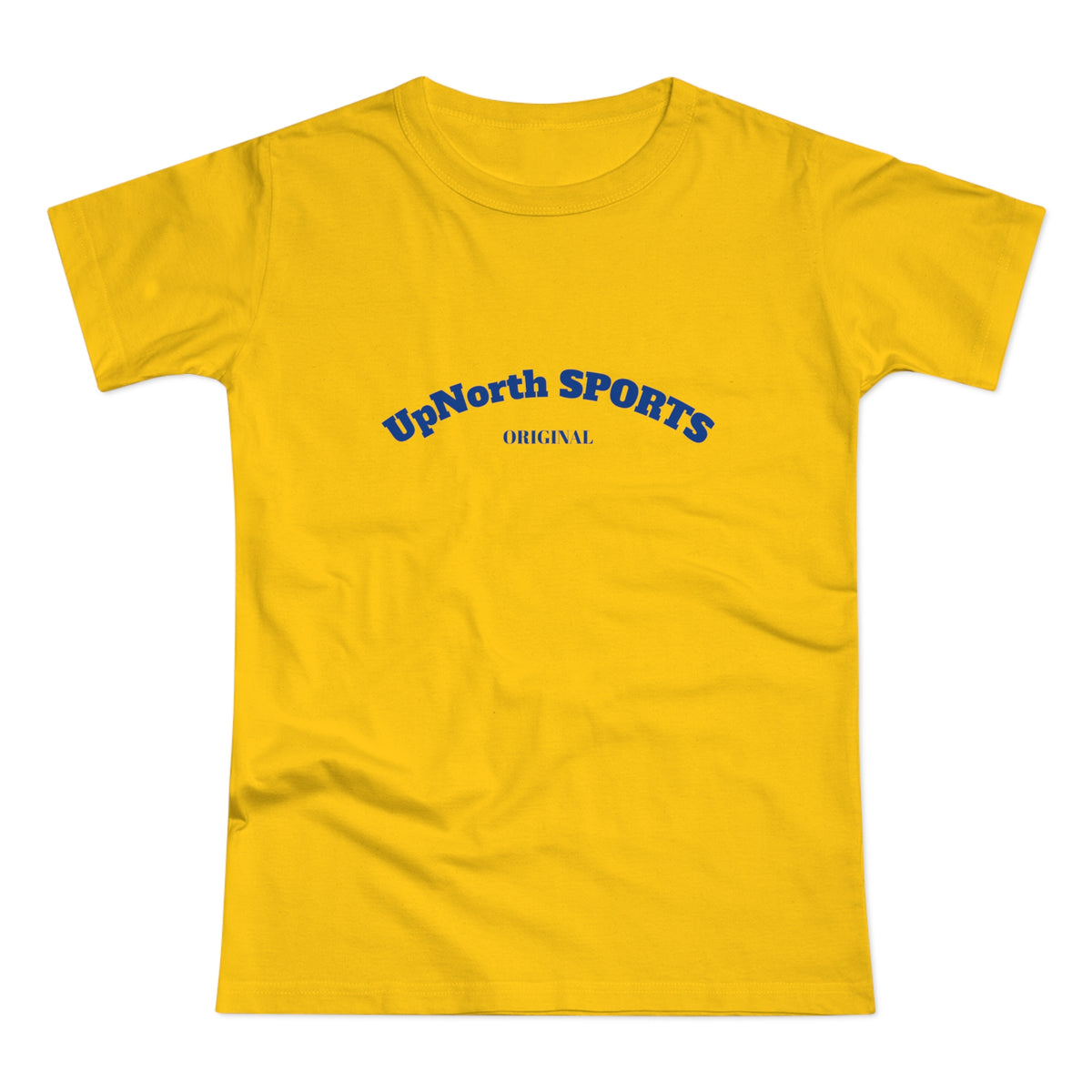 Gold Navy Women T-Shirt front - UpNorth SPORTS