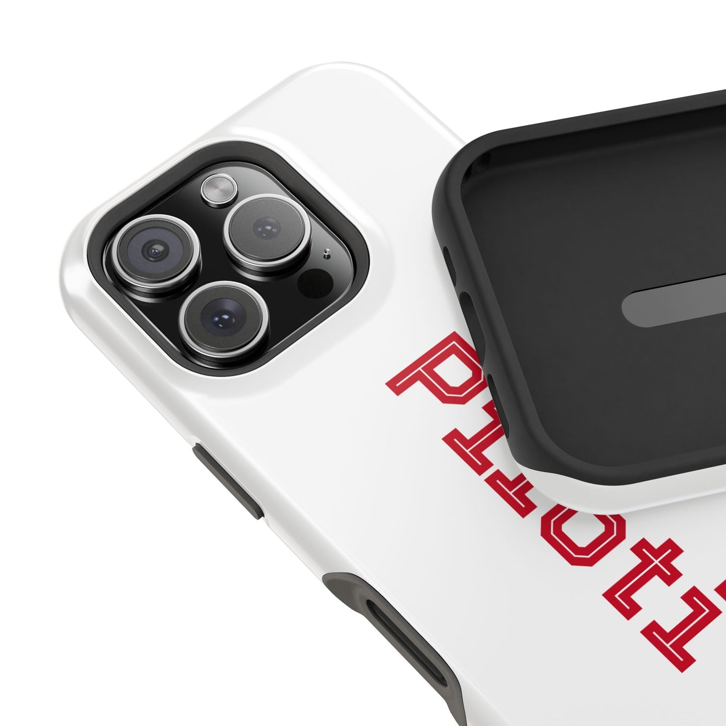Impact-Resistant Smartphone Cases in white Printify