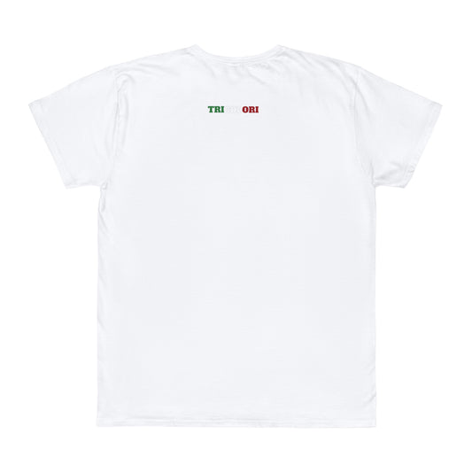 UpNorth SPORTS White Tricolore T-Shirt Printify