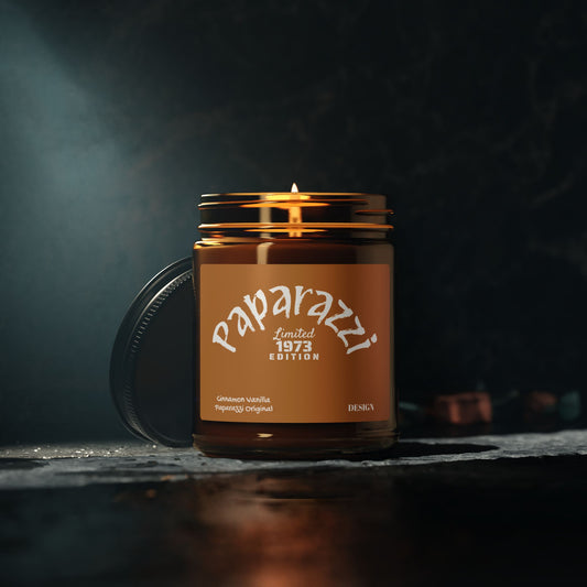 Scented Soy Candle Cinnamon Vanilla Printify