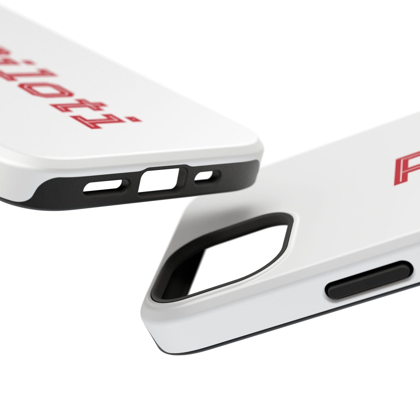 Impact-Resistant Smartphone Cases in white Printify