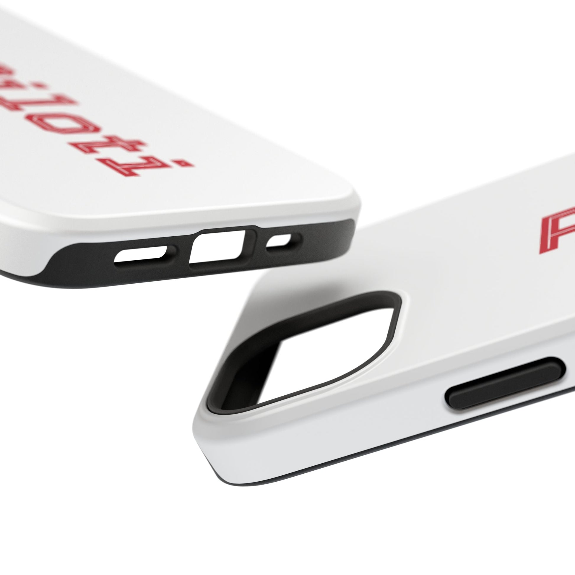 Impact-Resistant Smartphone Cases in white Printify