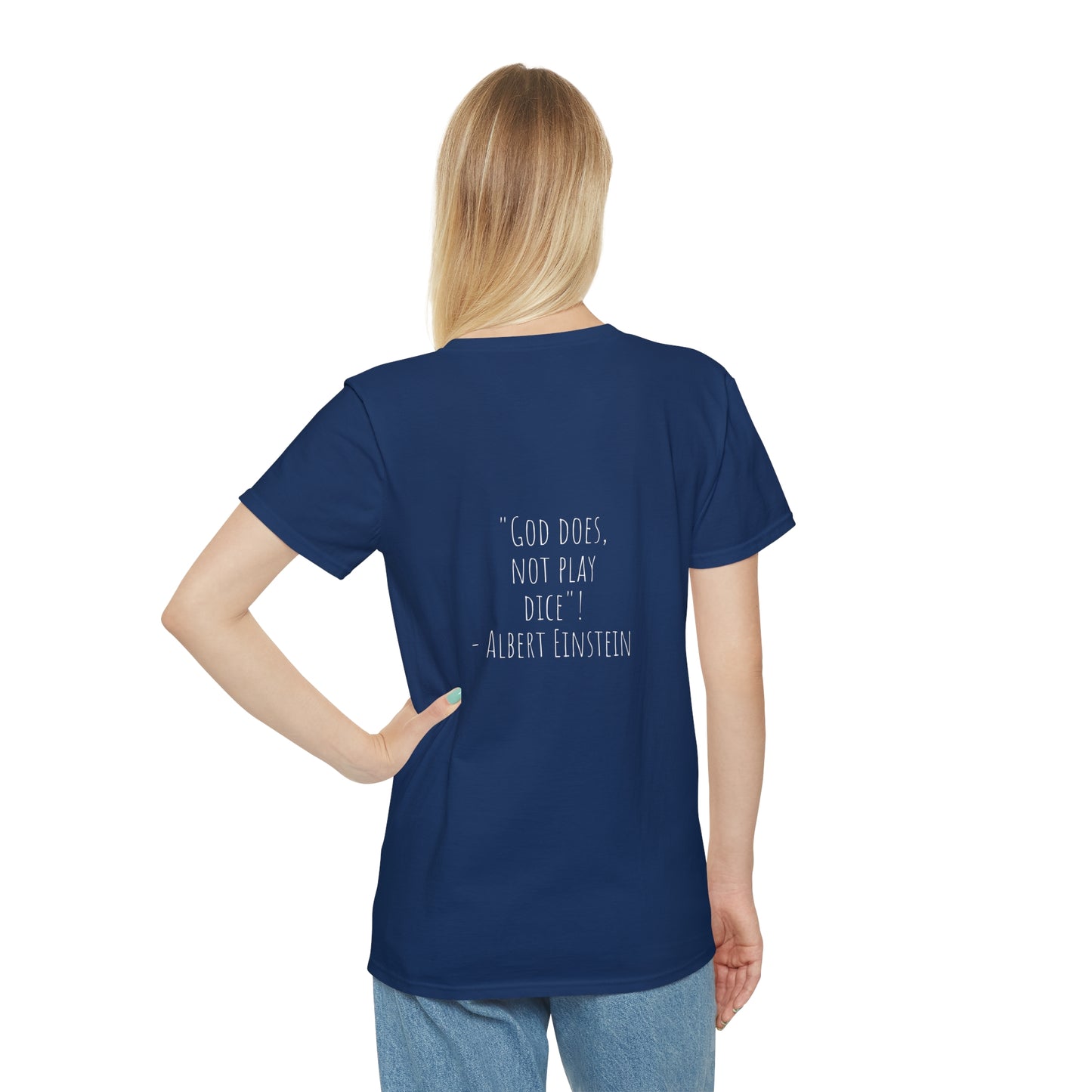 T-Shirt Fruit of the Loom, Einstein Quote