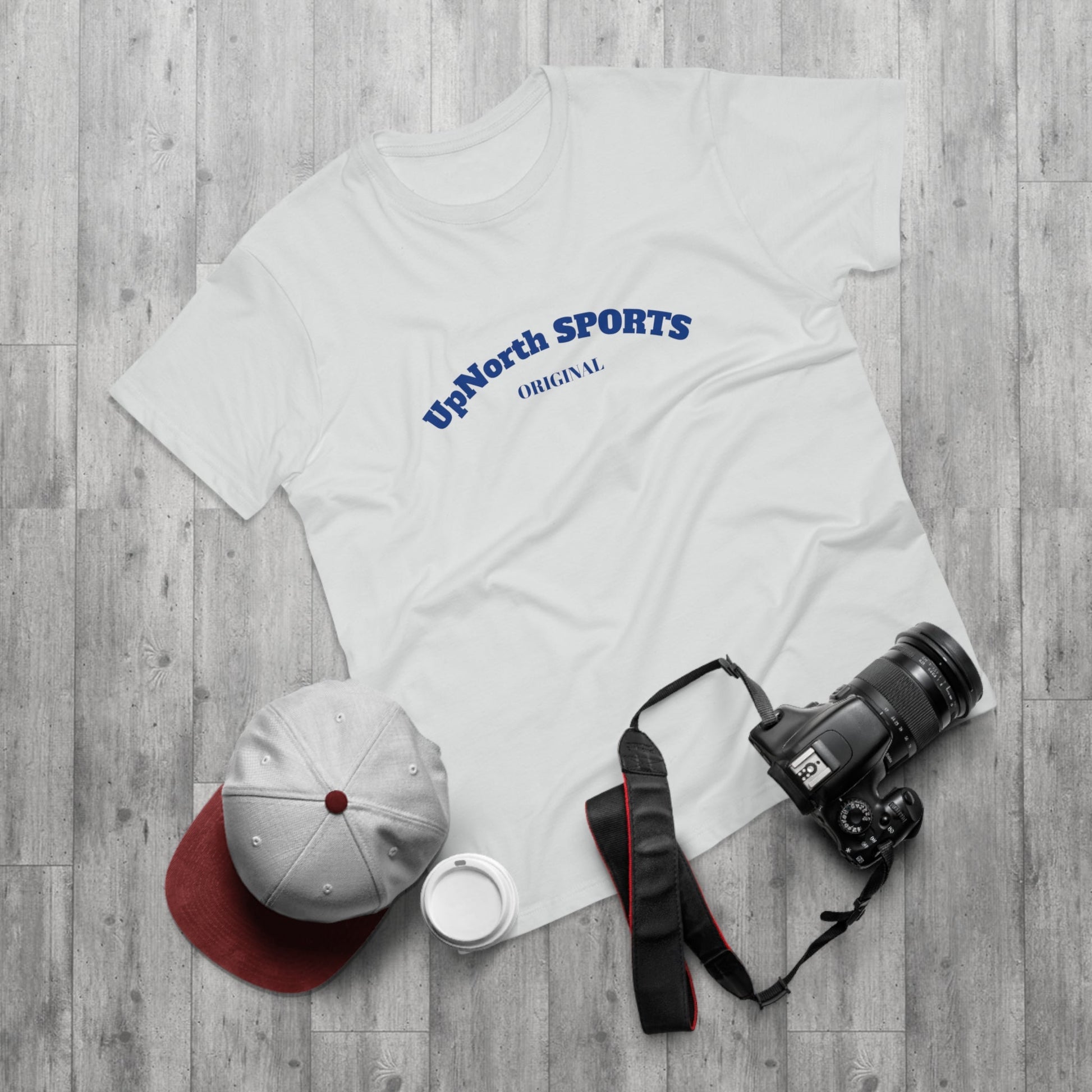 Men T-shirt UpNorth SPORTS white with Maximus tribute Printify
