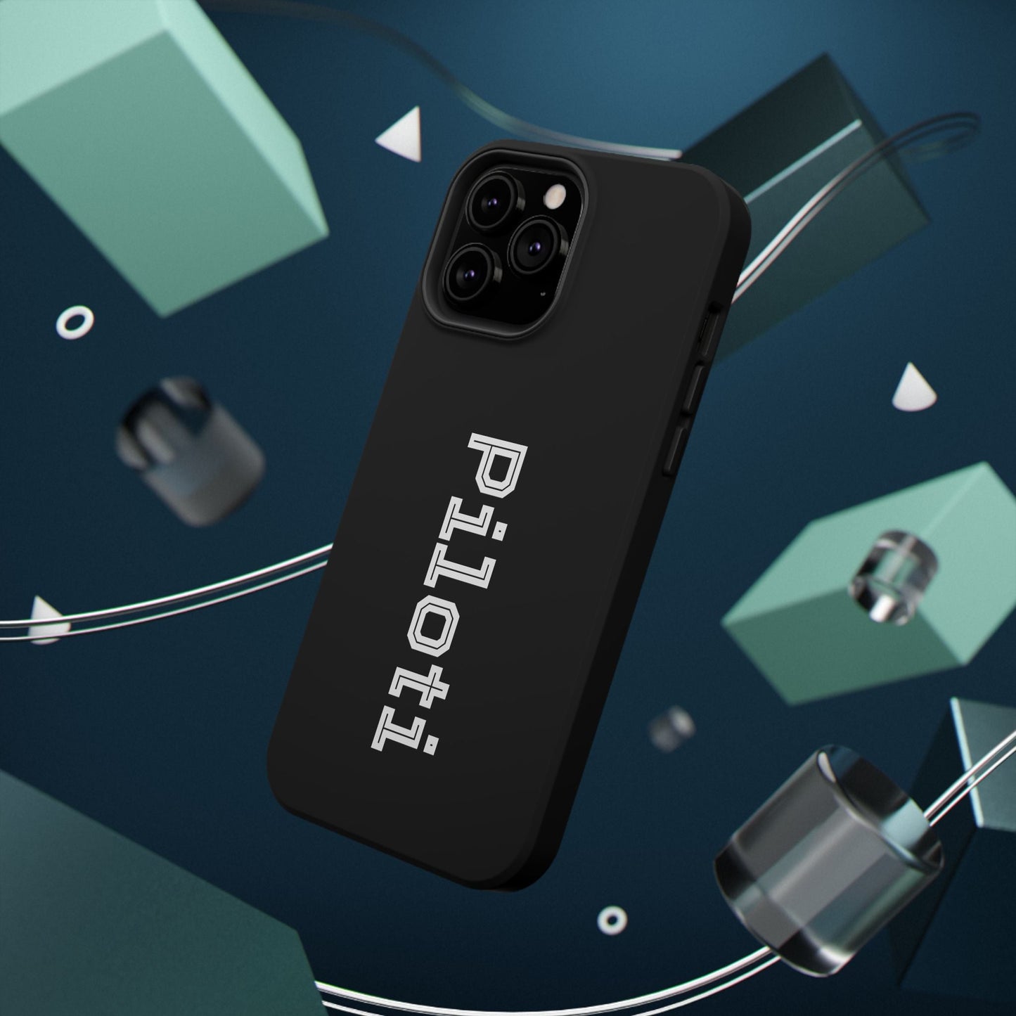 Impact-Resistant Smartphone Cases in black Printify