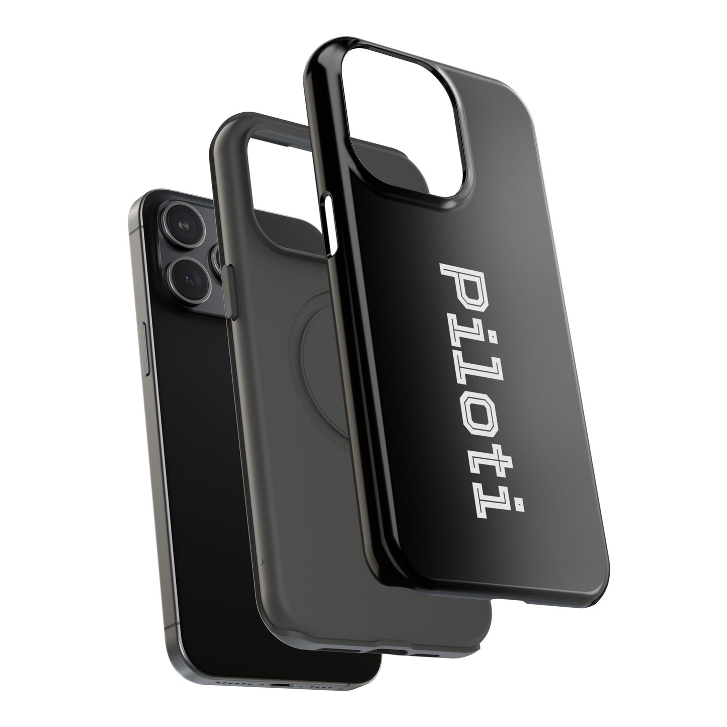 Impact-Resistant Smartphone Cases in black Printify