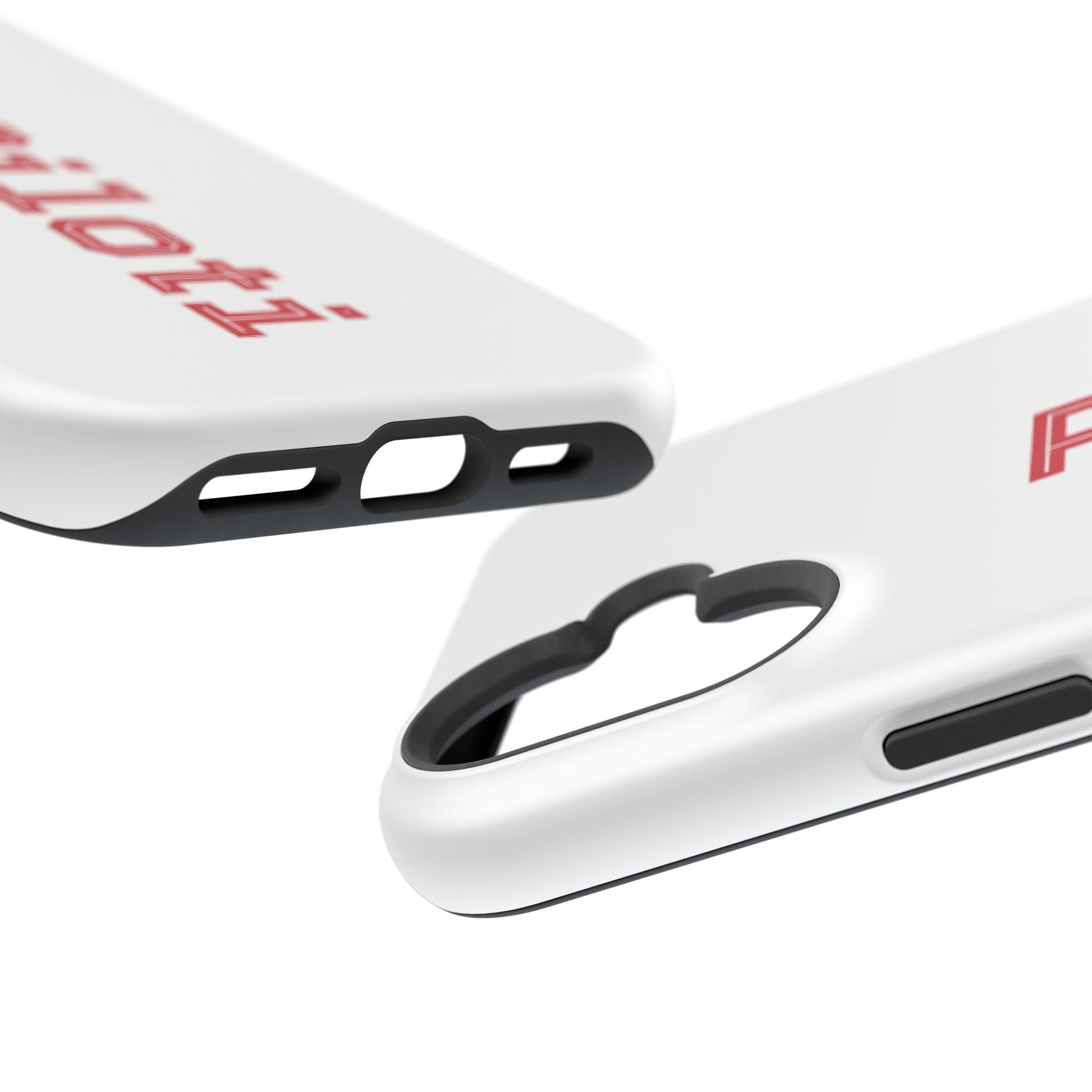 Impact-Resistant Smartphone Cases in white Printify